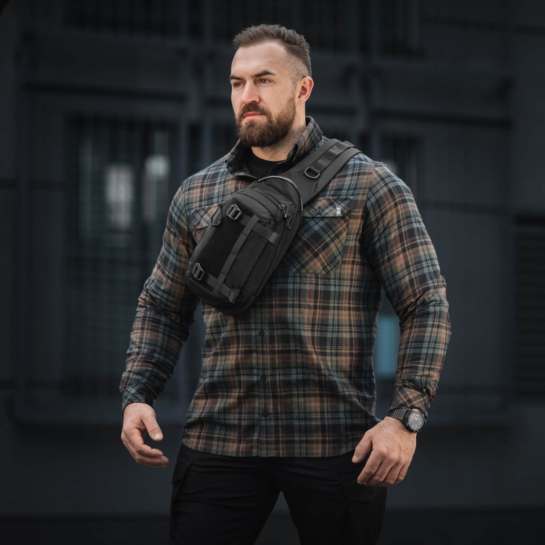 M-Tac сумка Sling Civilian Lite-NR Black — 20