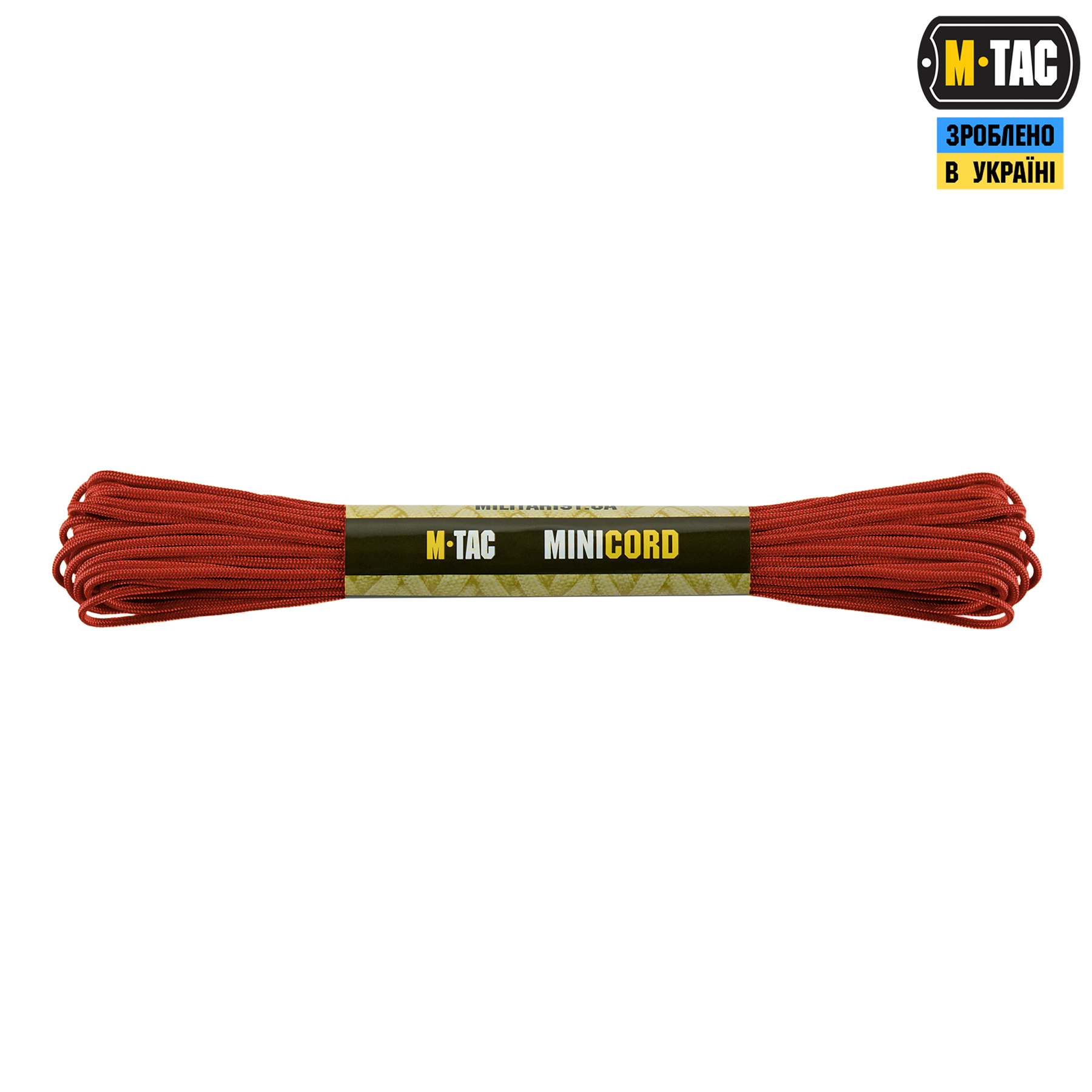 M-Tac паракорд Minicord 15m Red — 2