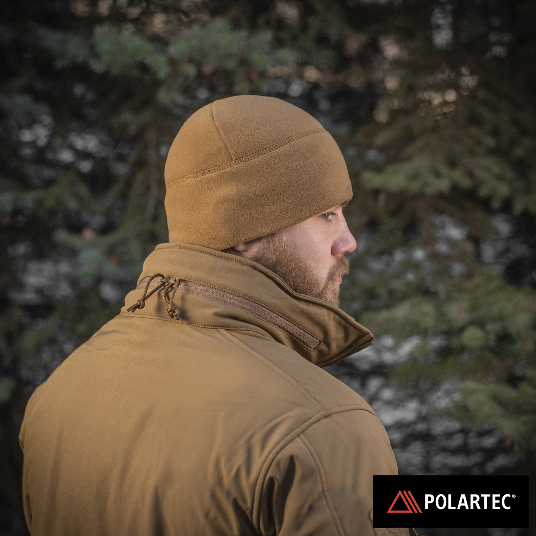 M-Tac шапка Watch Cap флис Light Polartec Gen.II Coyote — 13