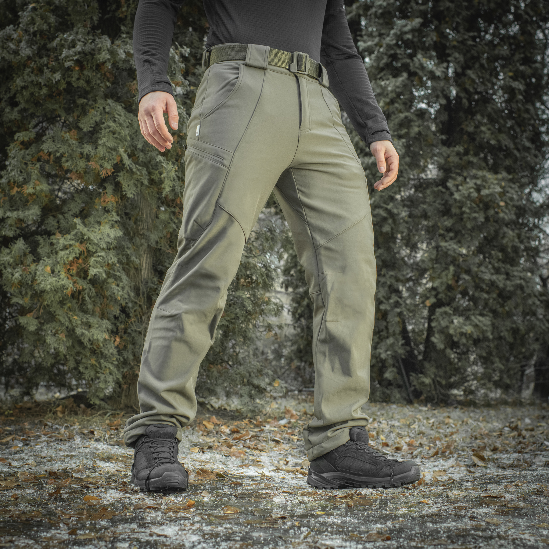 M-Tac брюки Soft Shell Winter Olive — 7
