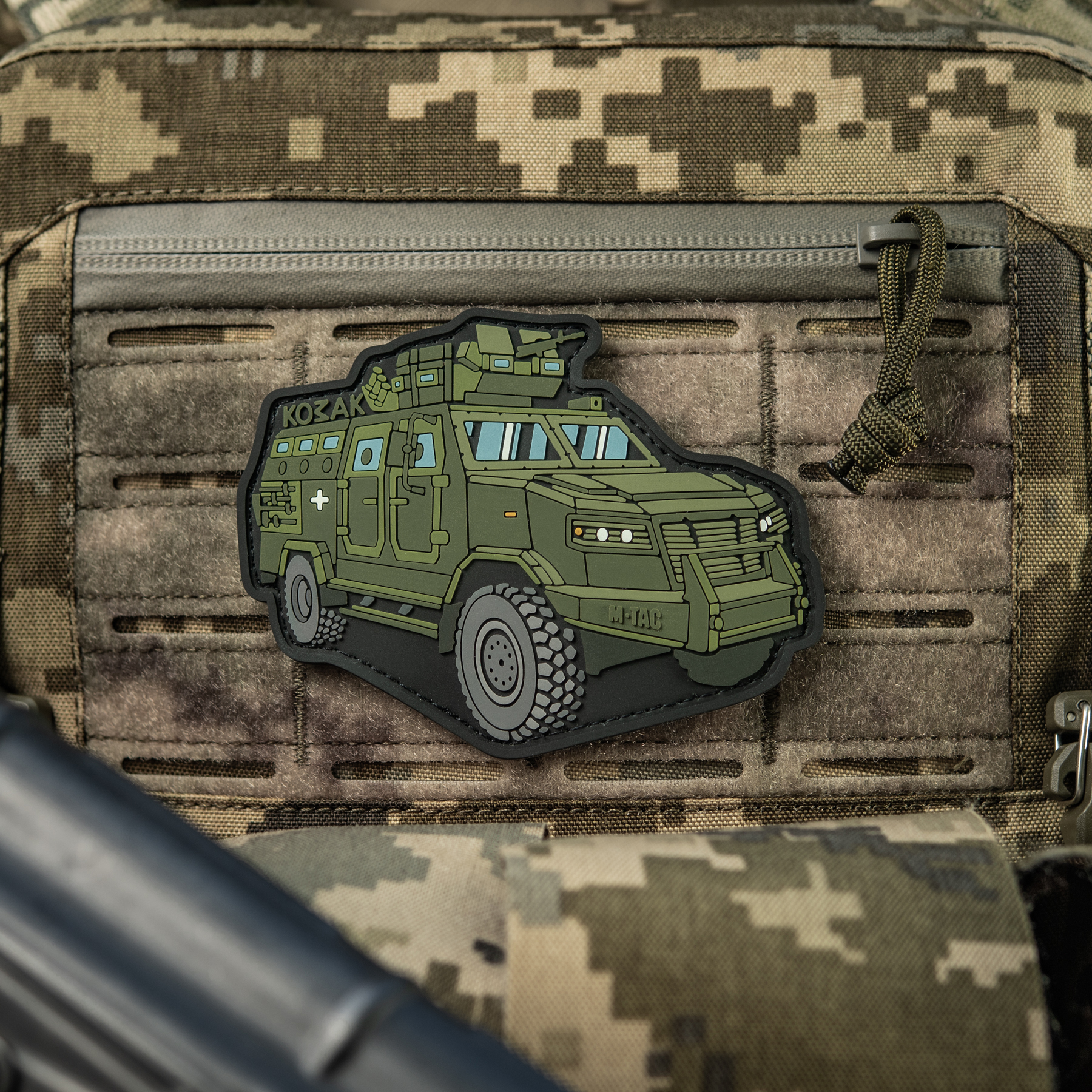 M-Tac нашивка Козак (PVC) — 10
