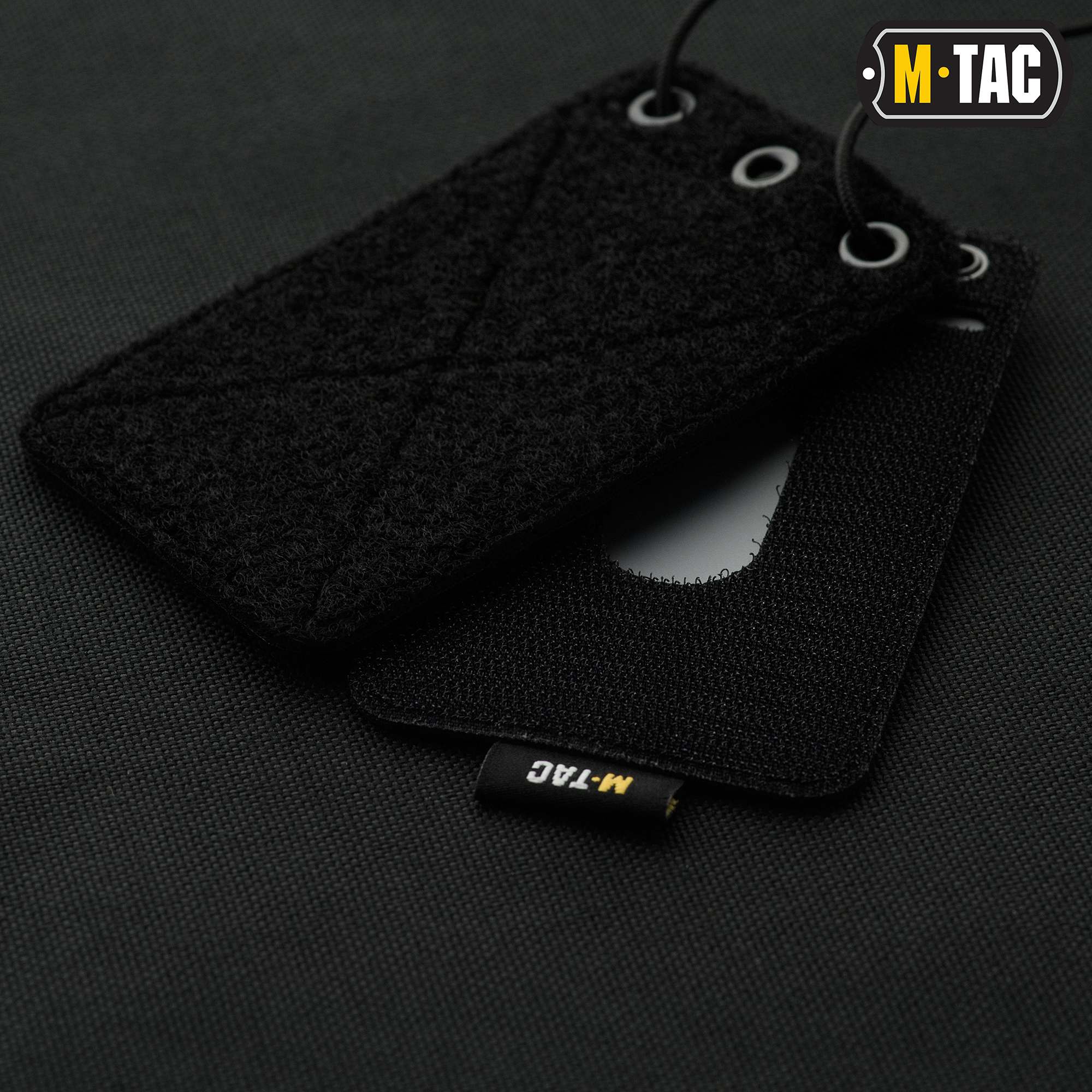 M-Tac бейдж с прозрачной панелью Black — 6