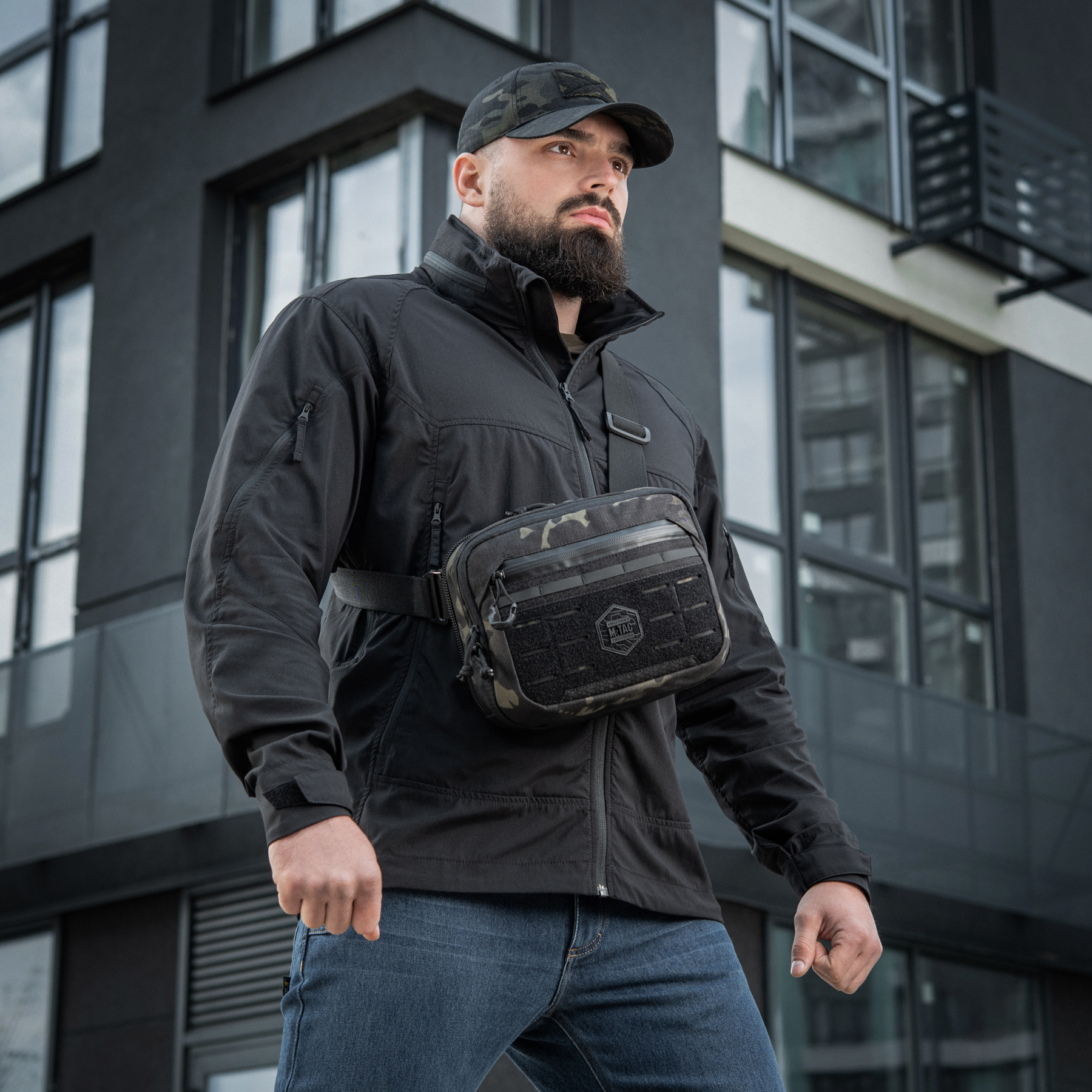 M-Tac сумка EDC Bag Elite Multicam Black — 13