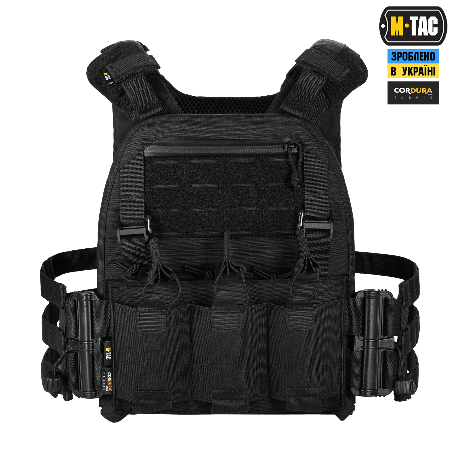 M-Tac плитоноска Cuirass Elite Black — 3