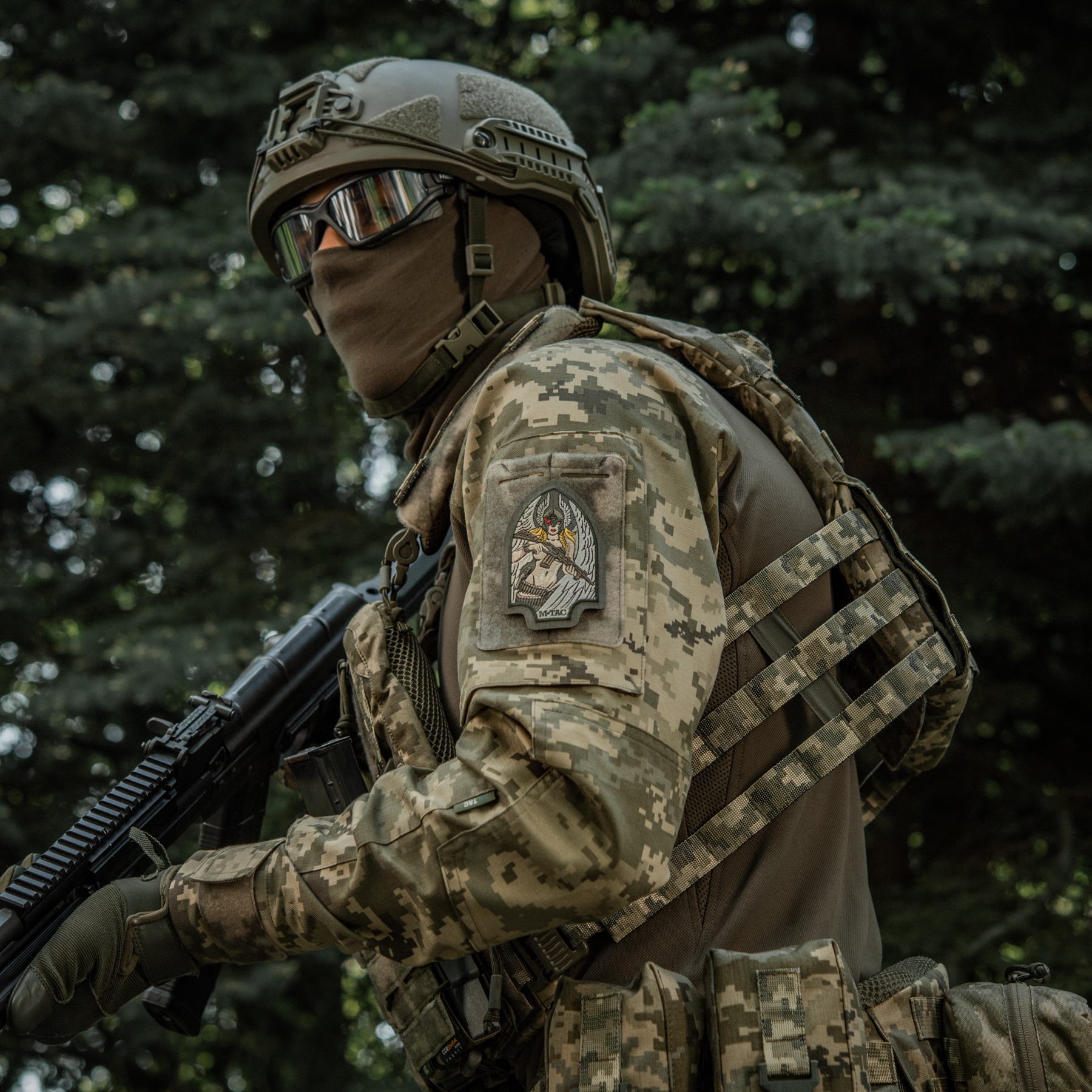 M-Tac нашивка Valkyrie (вышивка) Ranger Green — 6