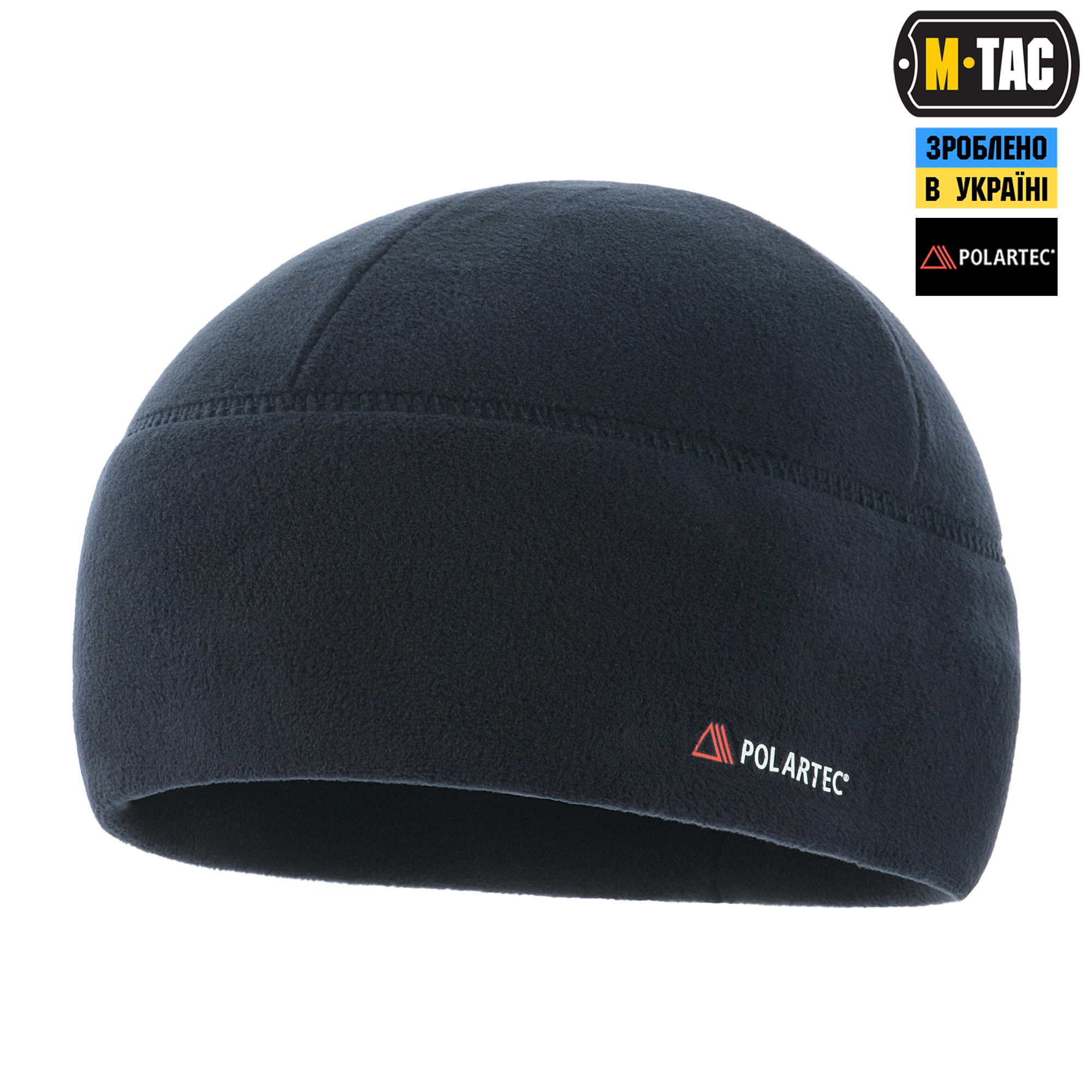 M-Tac шапка Watch Cap флис Light Polartec Dark Navy Blue — 5
