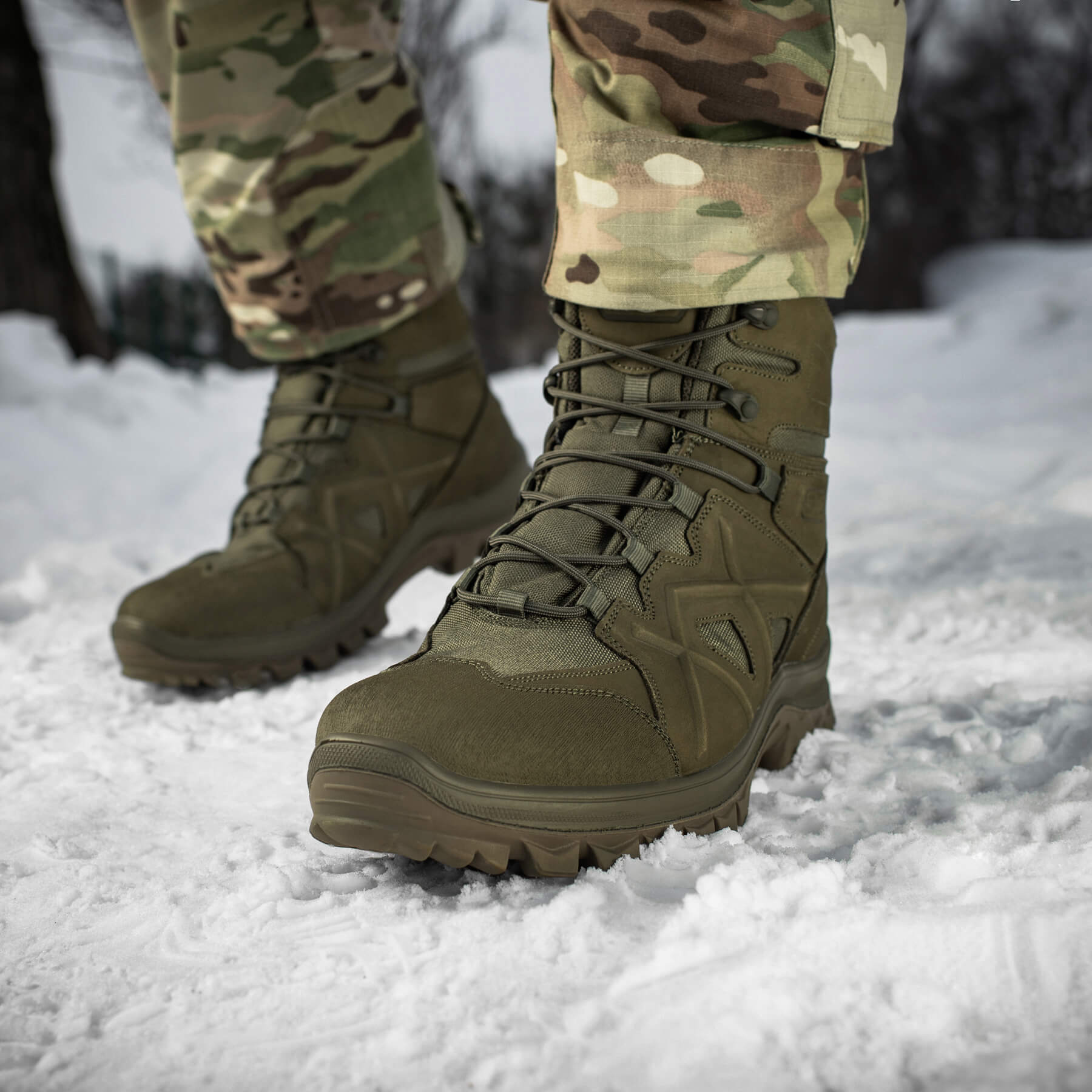 M-Tac ботинки полевые с утеплителем Winter Cross Ranger Green — 17