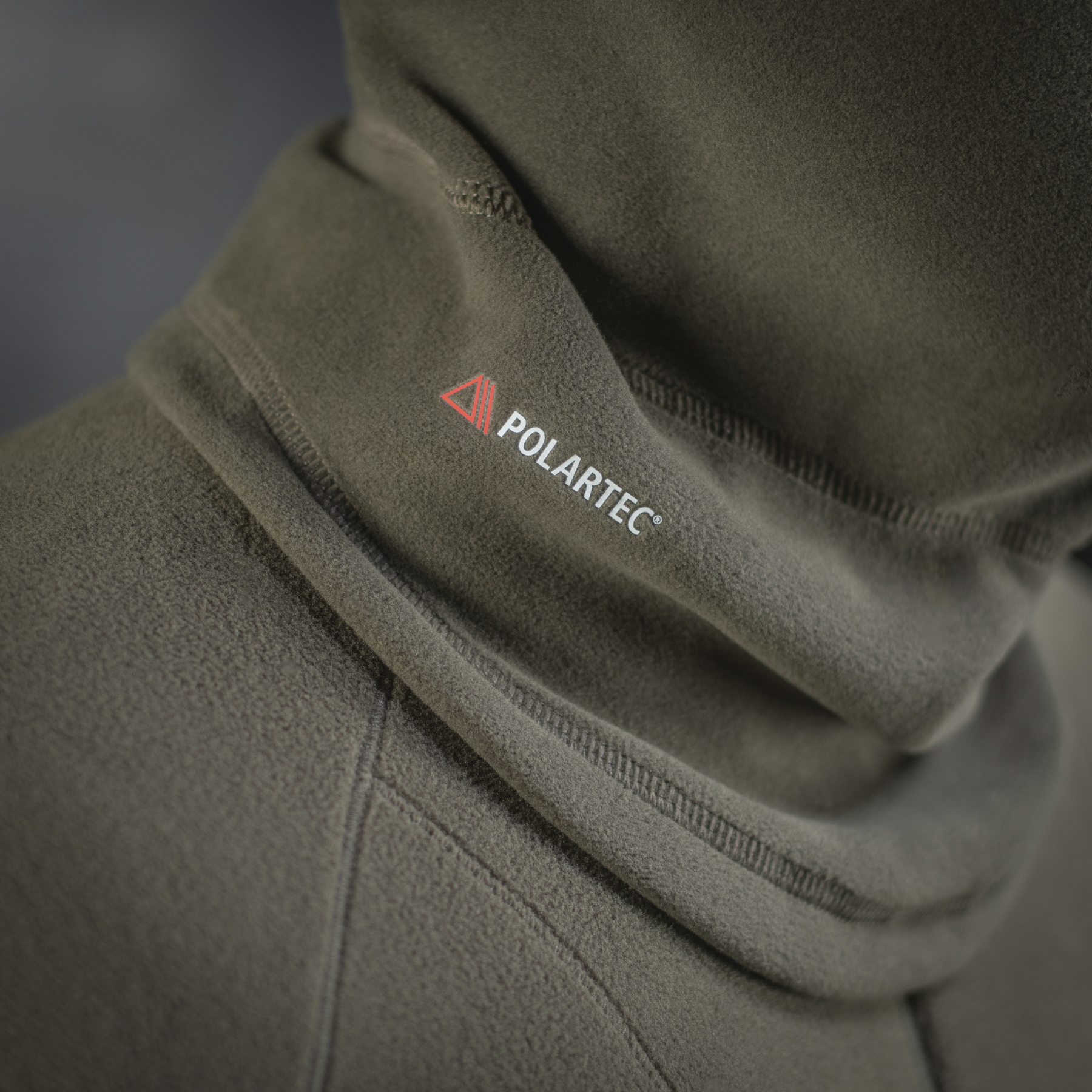 M-Tac шарф-труба анатомический Polartec Dark Olive — 9