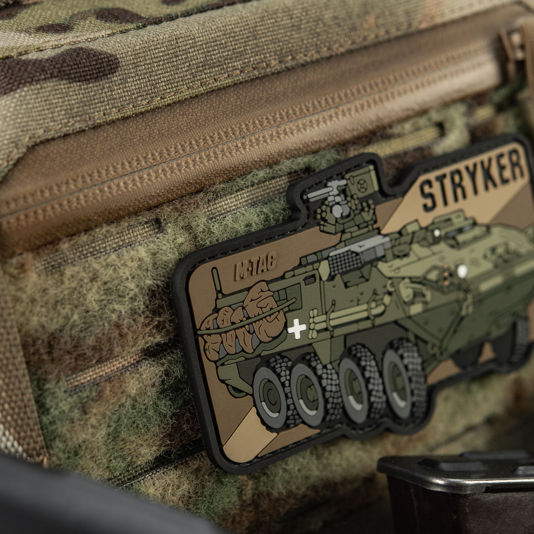 M-Tac нашивка Stryker (PVC) — 8
