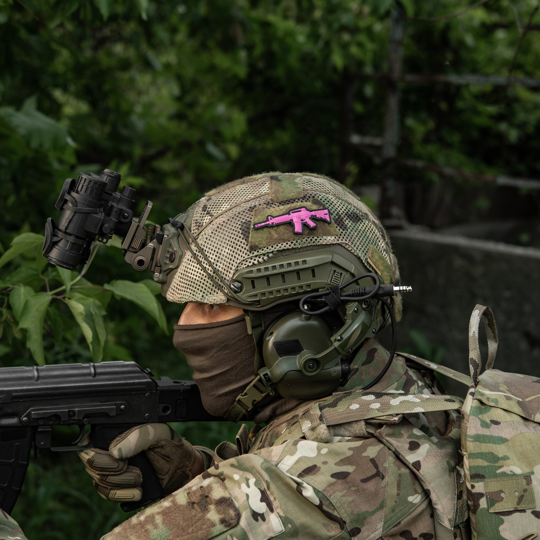 M-Tac нашивка M4A1 3D PVC Pink — 15