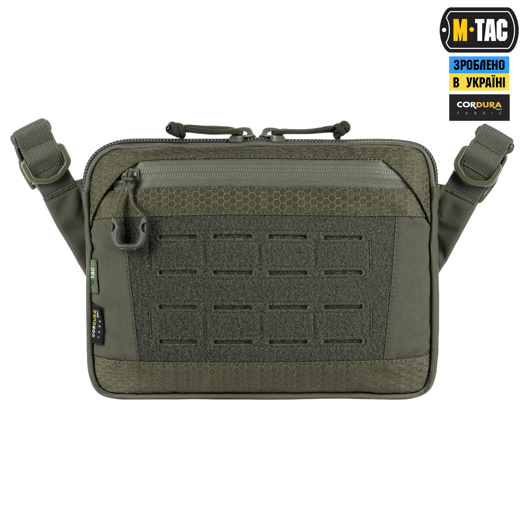 M-Tac сумка Admin Bag Elite с липучкой Ranger Green — 3