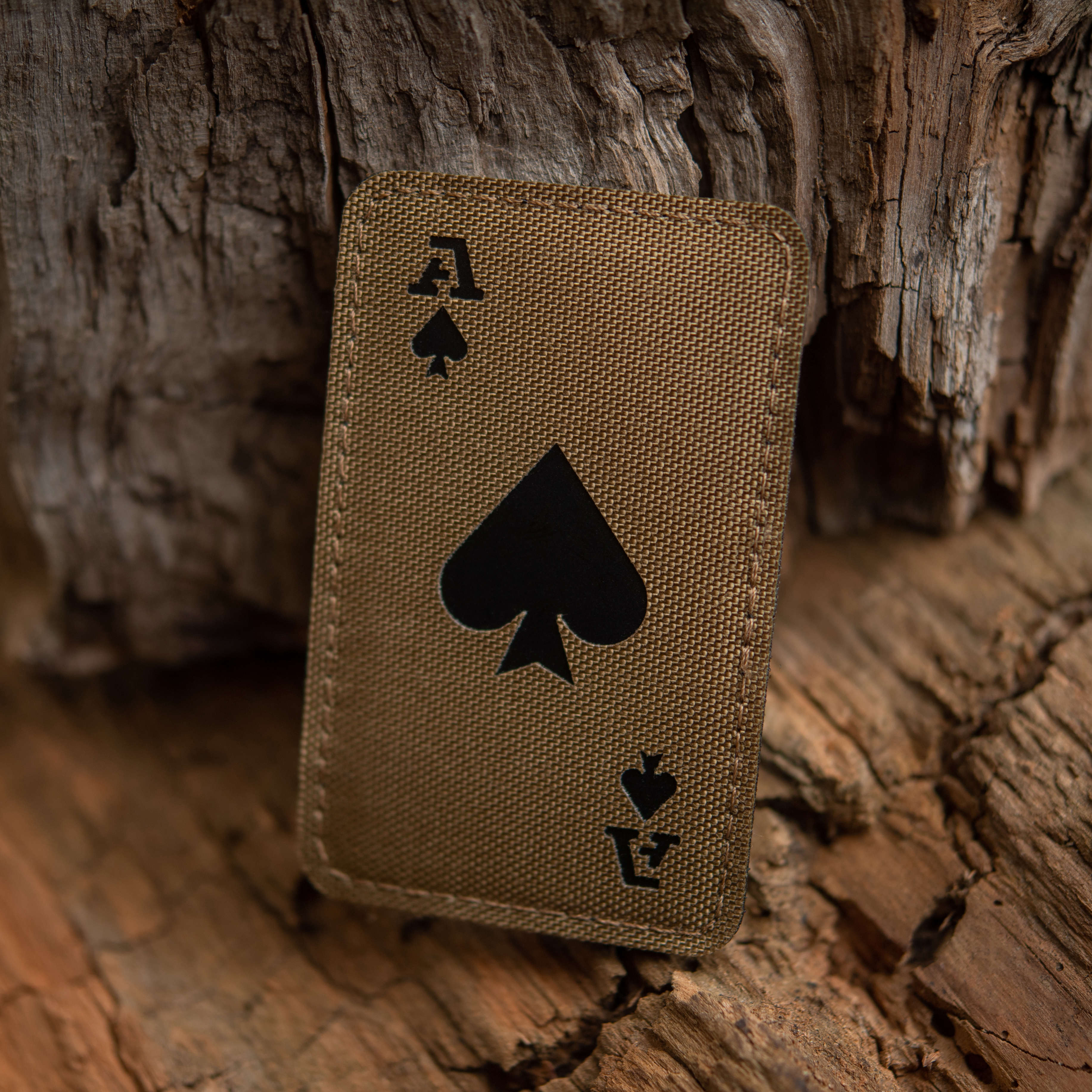 M-Tac нашивка Ace of Spades Laser Cut Coyote/Black — 4
