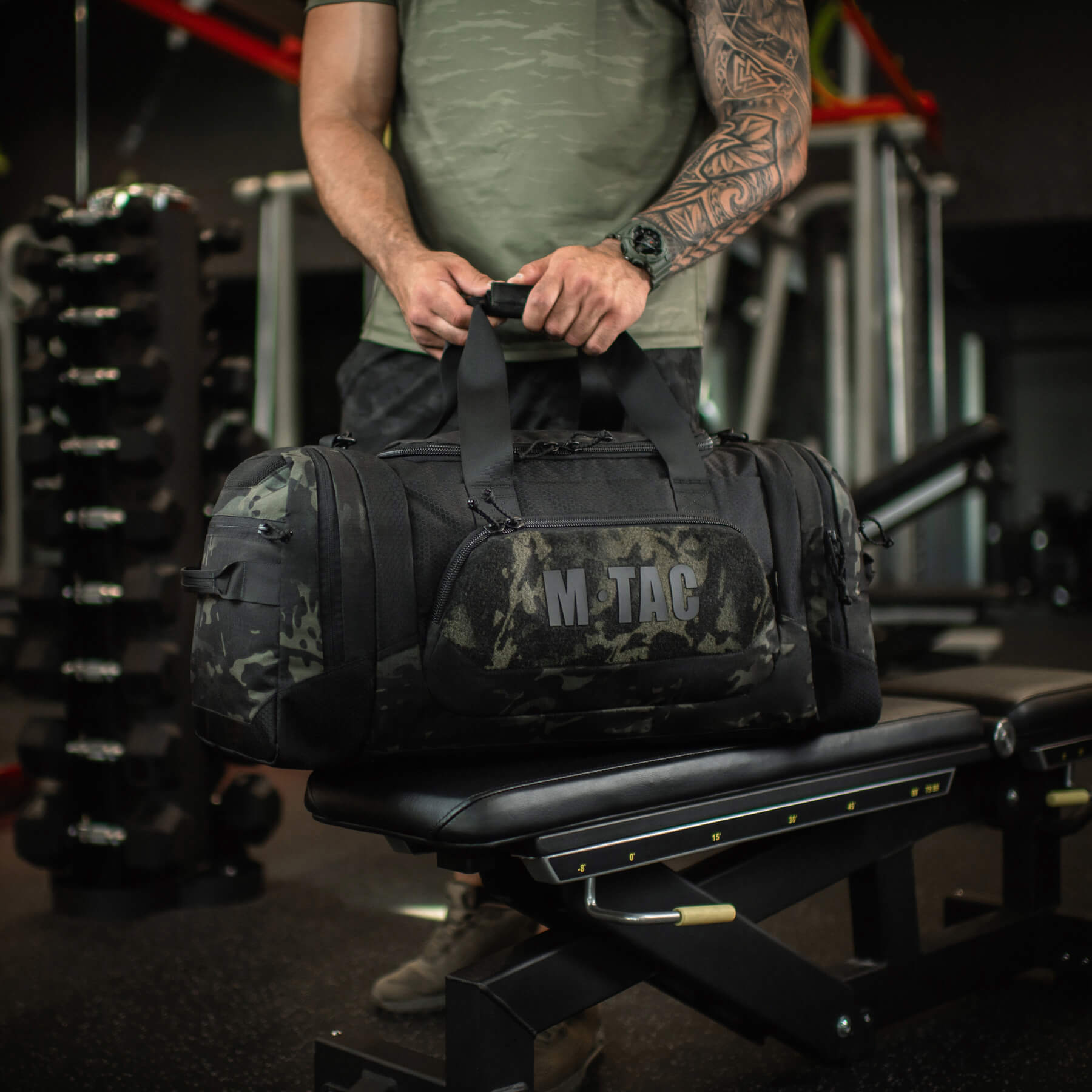 M-Tac сумка-баул Sport 45л Elite Multicam Black — 38