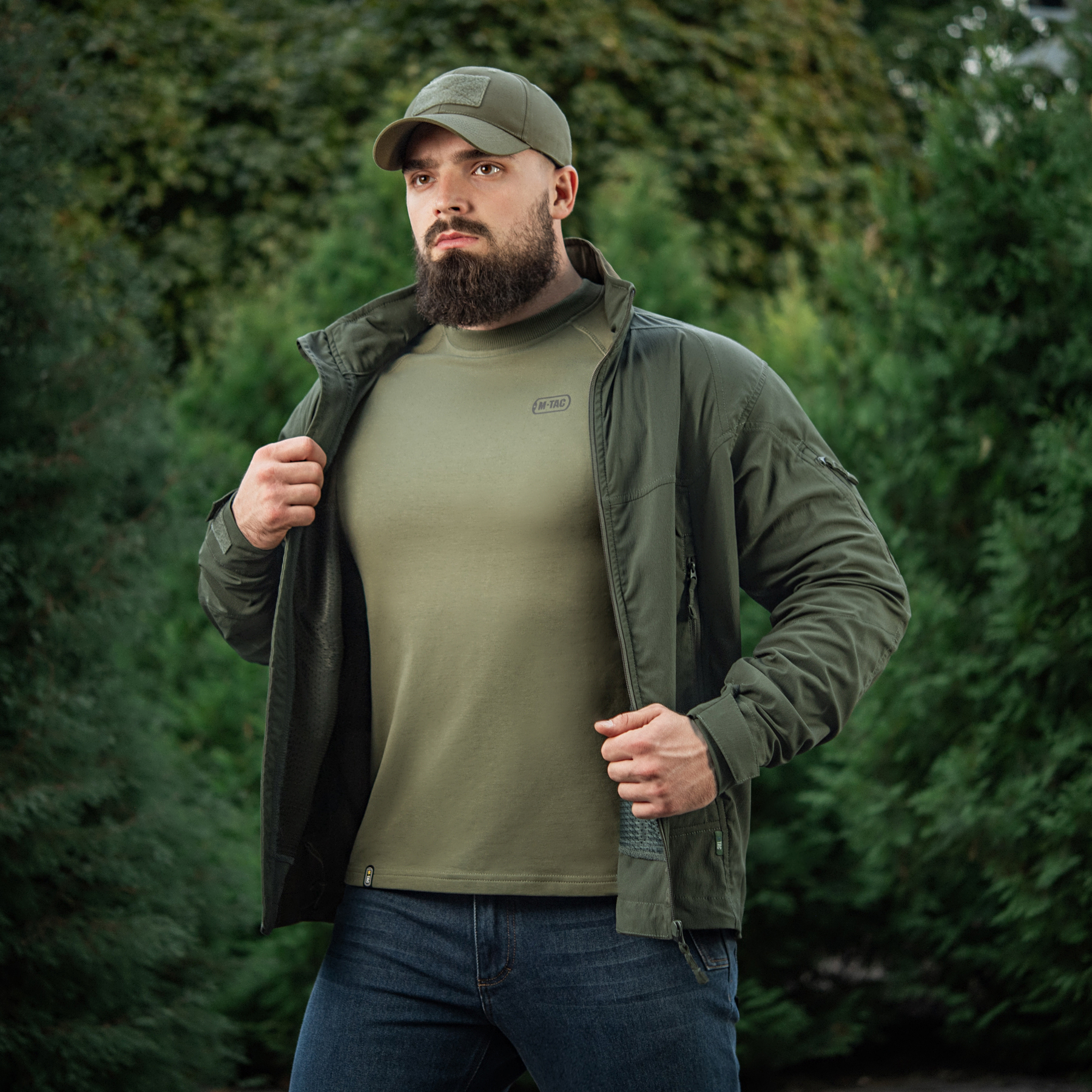 M-Tac реглан Athlete Light Olive — 17