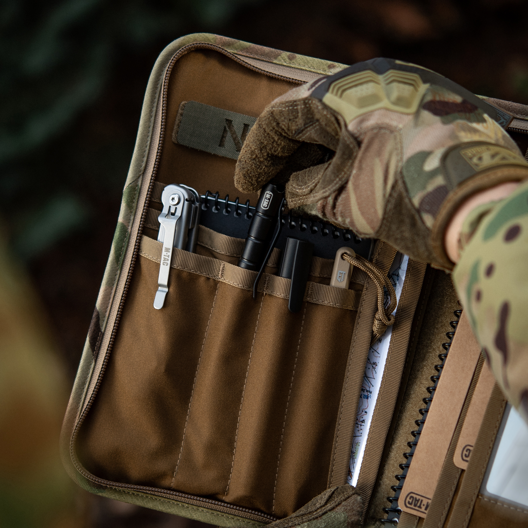 M-Tac планшет-органайзер А5 Elite Multicam — 36