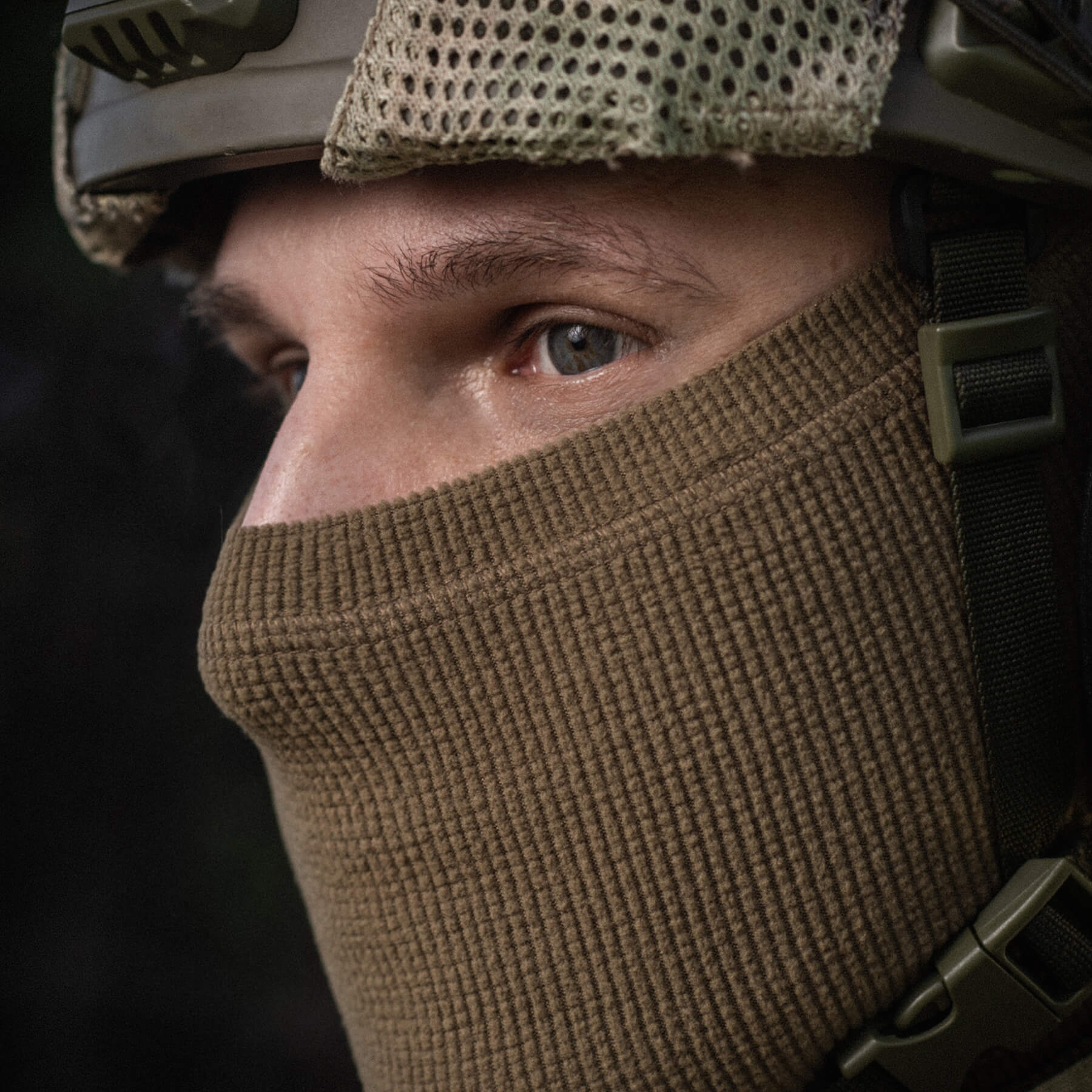 M-Tac шарф-труба микрофлис рип-стоп Tan — 10