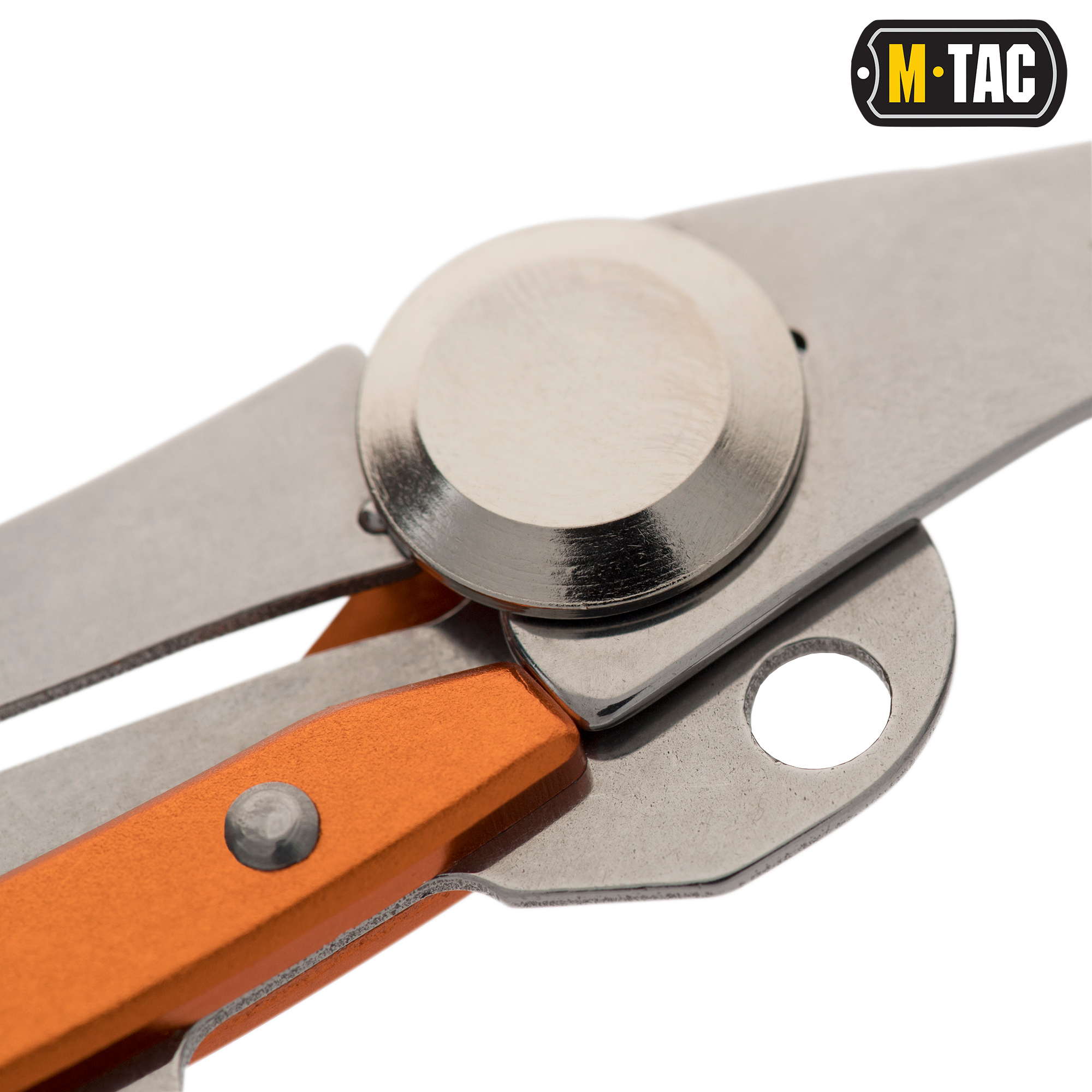 M-Tac столовый набор складной Orange/Steel — 8