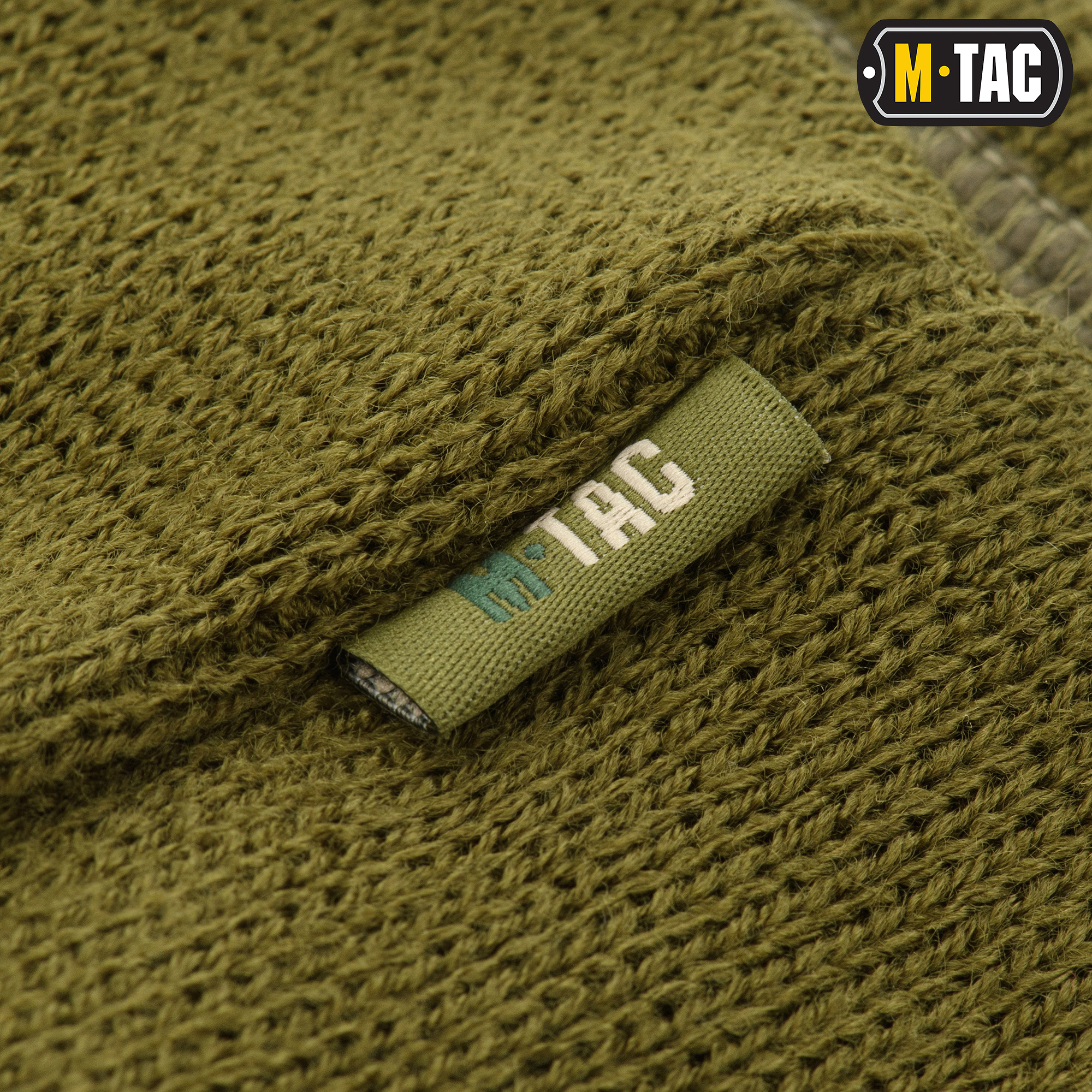 M-Tac шапка акрил/флис Olive — 5