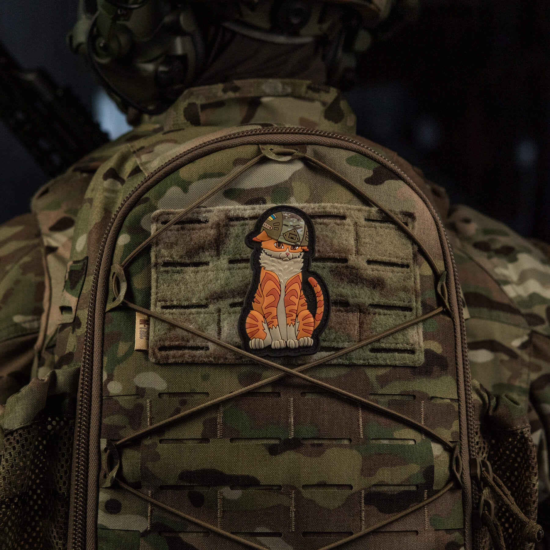 M-Tac нашивка Orange Cat PVC (MC cover) — 12