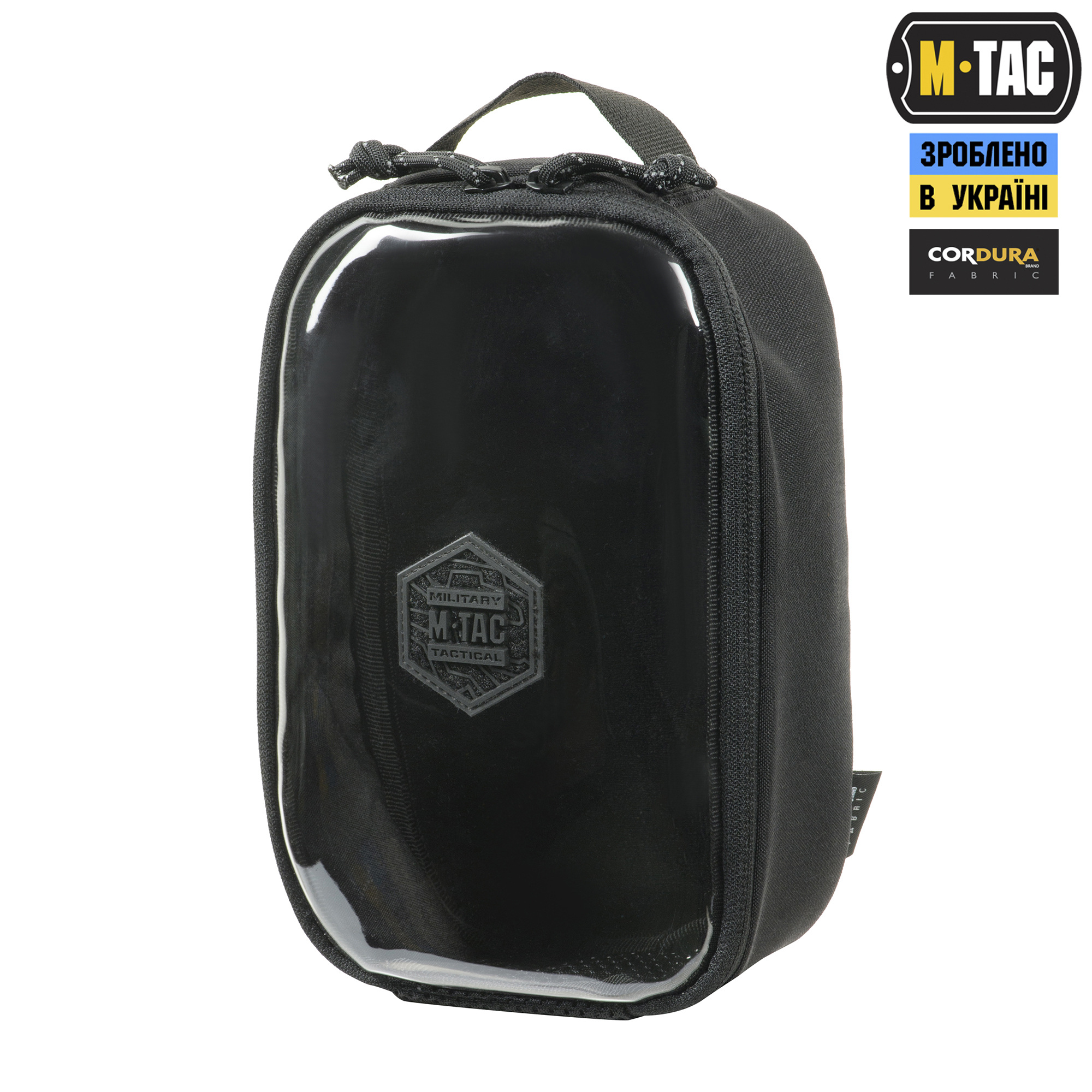 M-Tac органайзер утилитарный прозрачный Elite Small Gen.II Black — 2