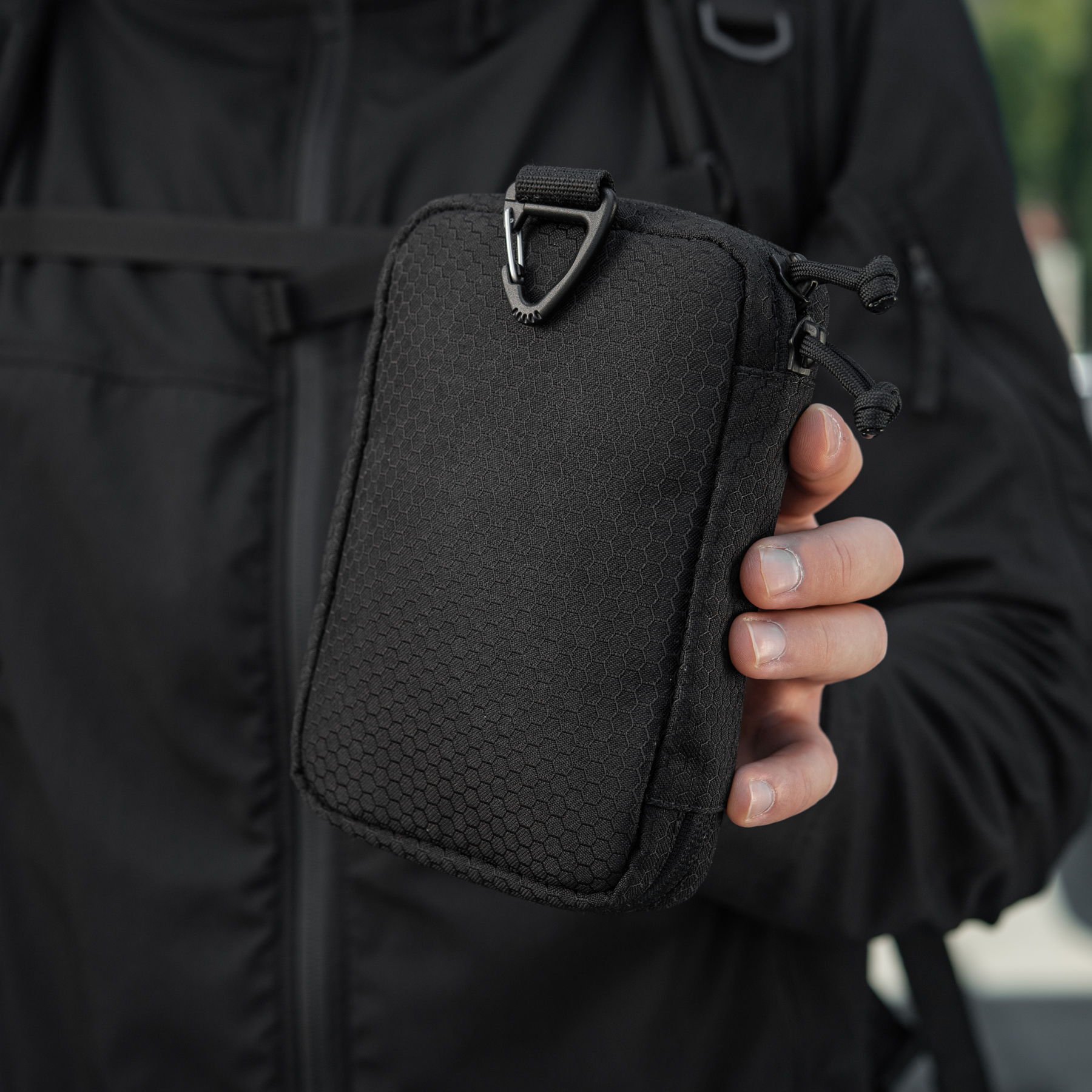 M-Tac EDC Pocket HEX Elite Black — 14