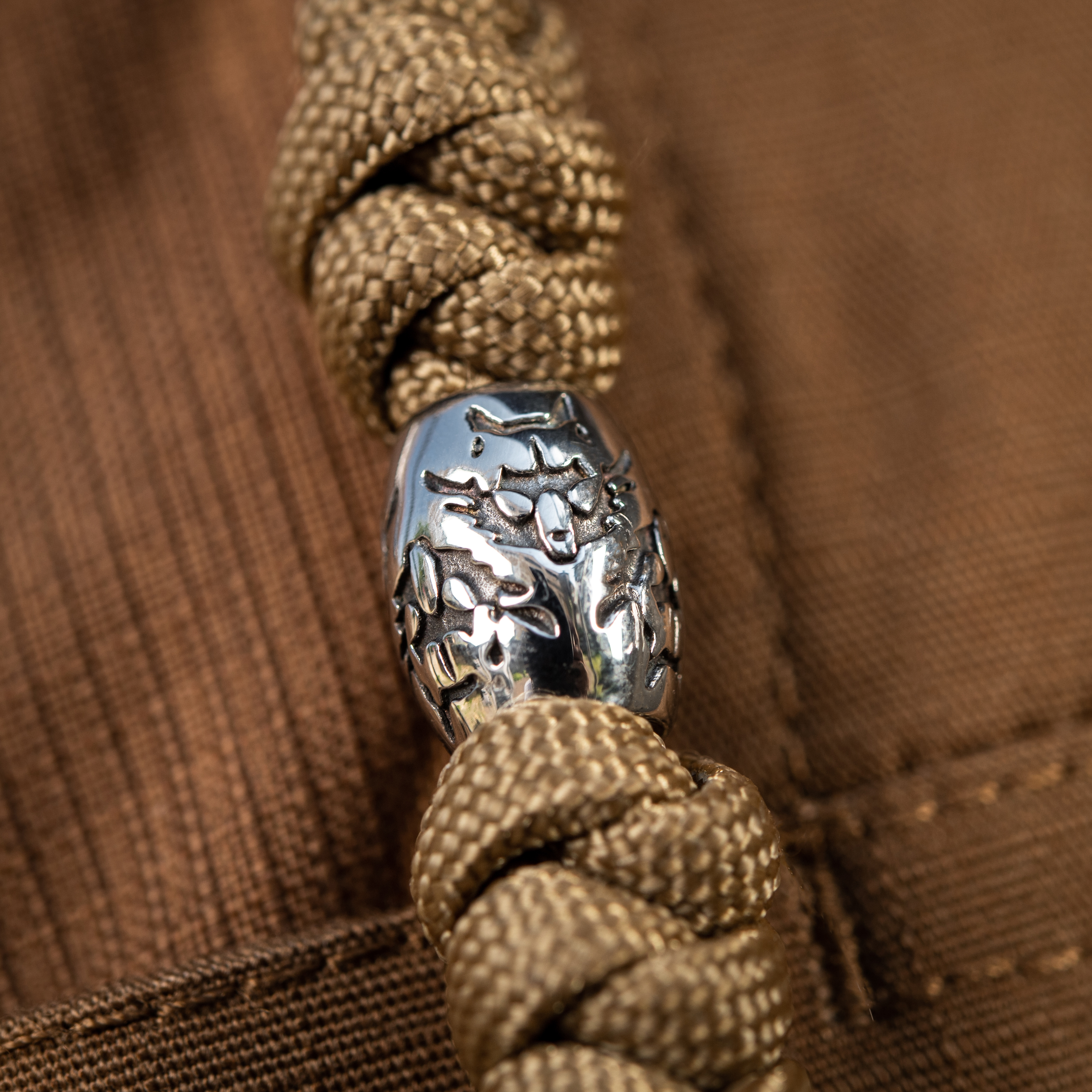 M-Tac темляк Zeus Stainless Steel Coyote — 10