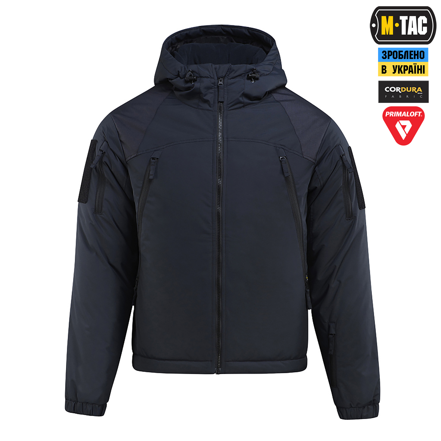 M-Tac куртка зимняя Alpha Gen.III Pro Primaloft Dark Navy Blue — 3