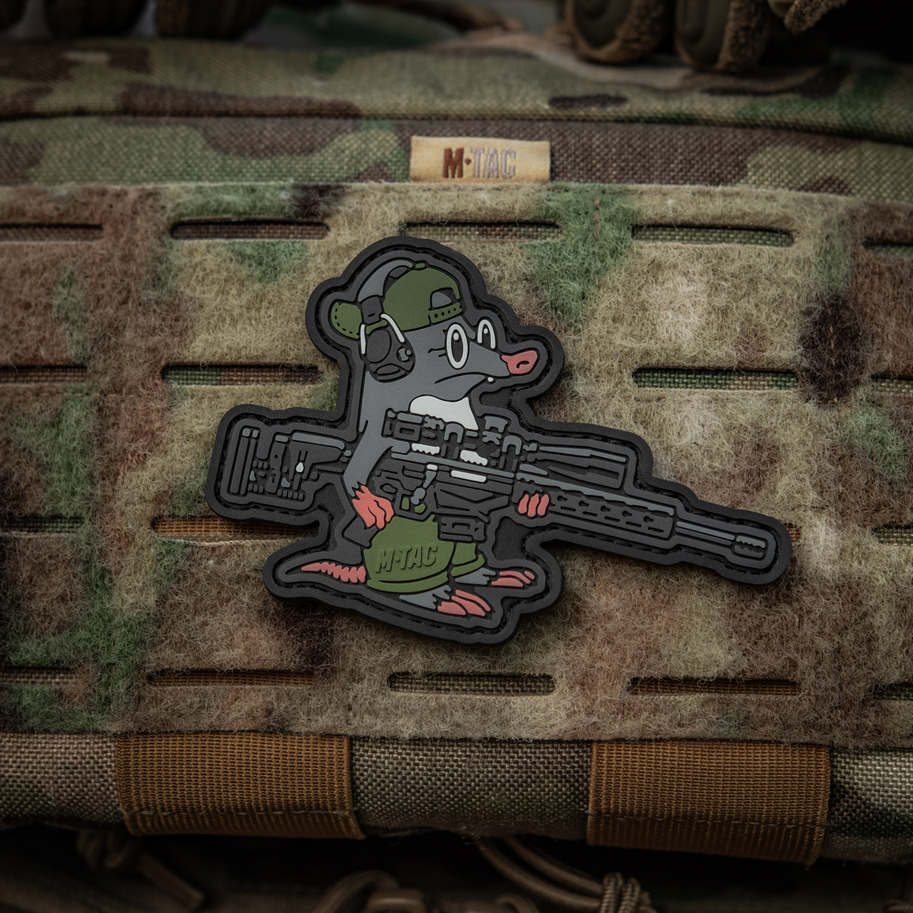M-Tac нашивка Крот (PVC) — 14
