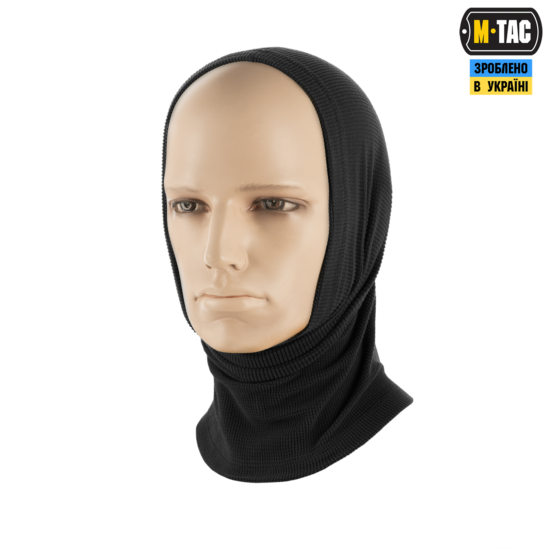 M-Tac шарф-труба длинный микрофлис рип-стоп Black — 4