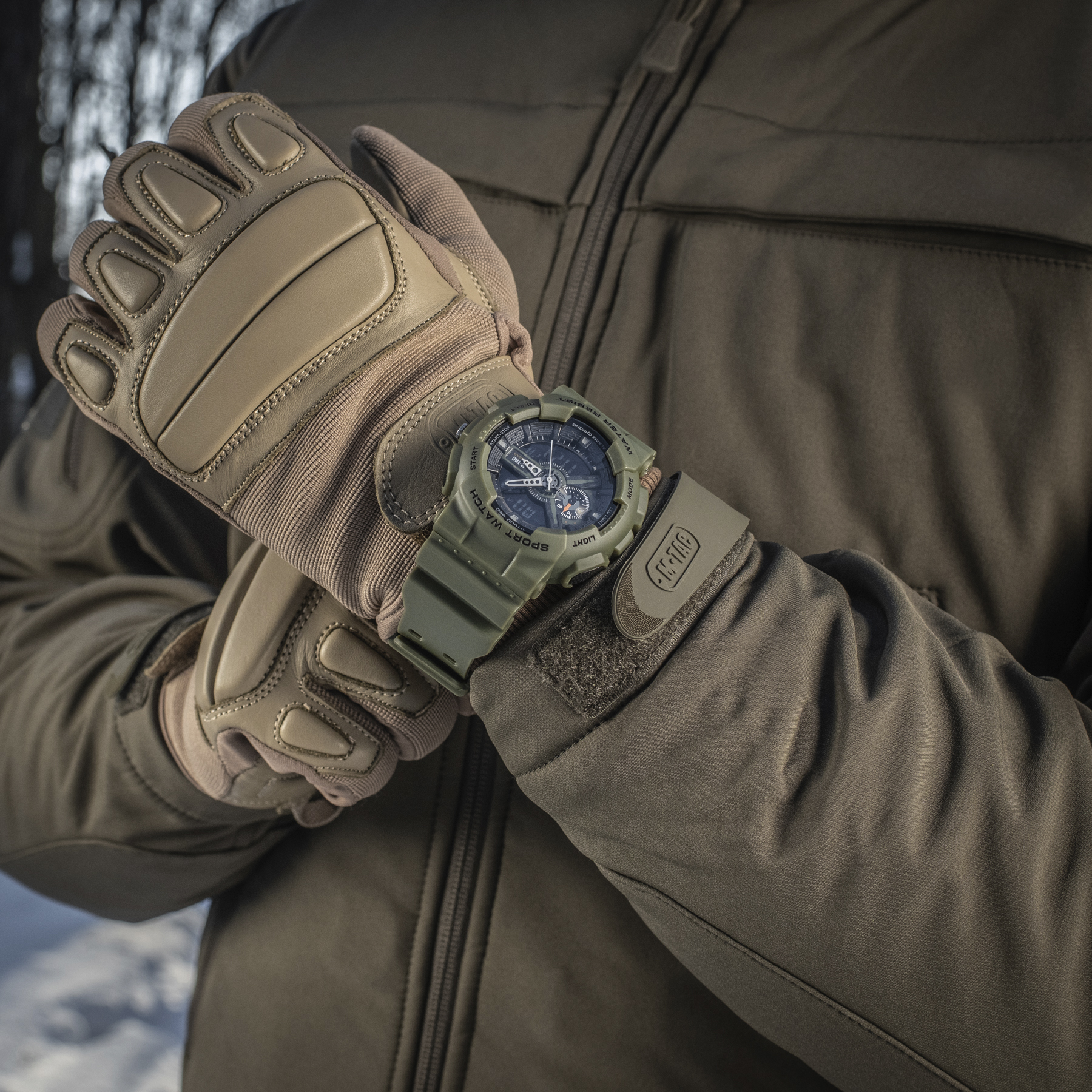 M-Tac часы Sport Olive — 6