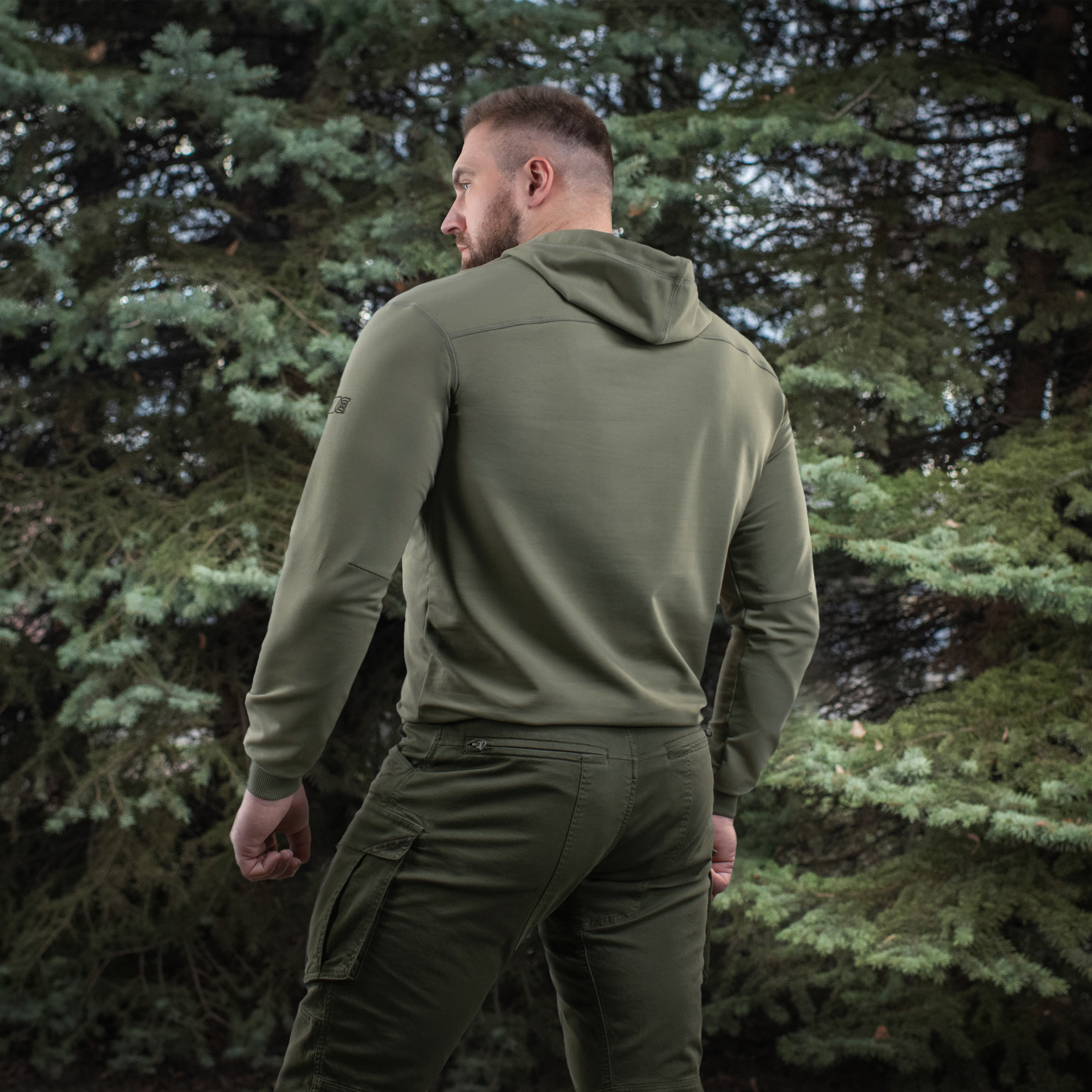 M-Tac кофта Hoodie Odin Light Olive — 26