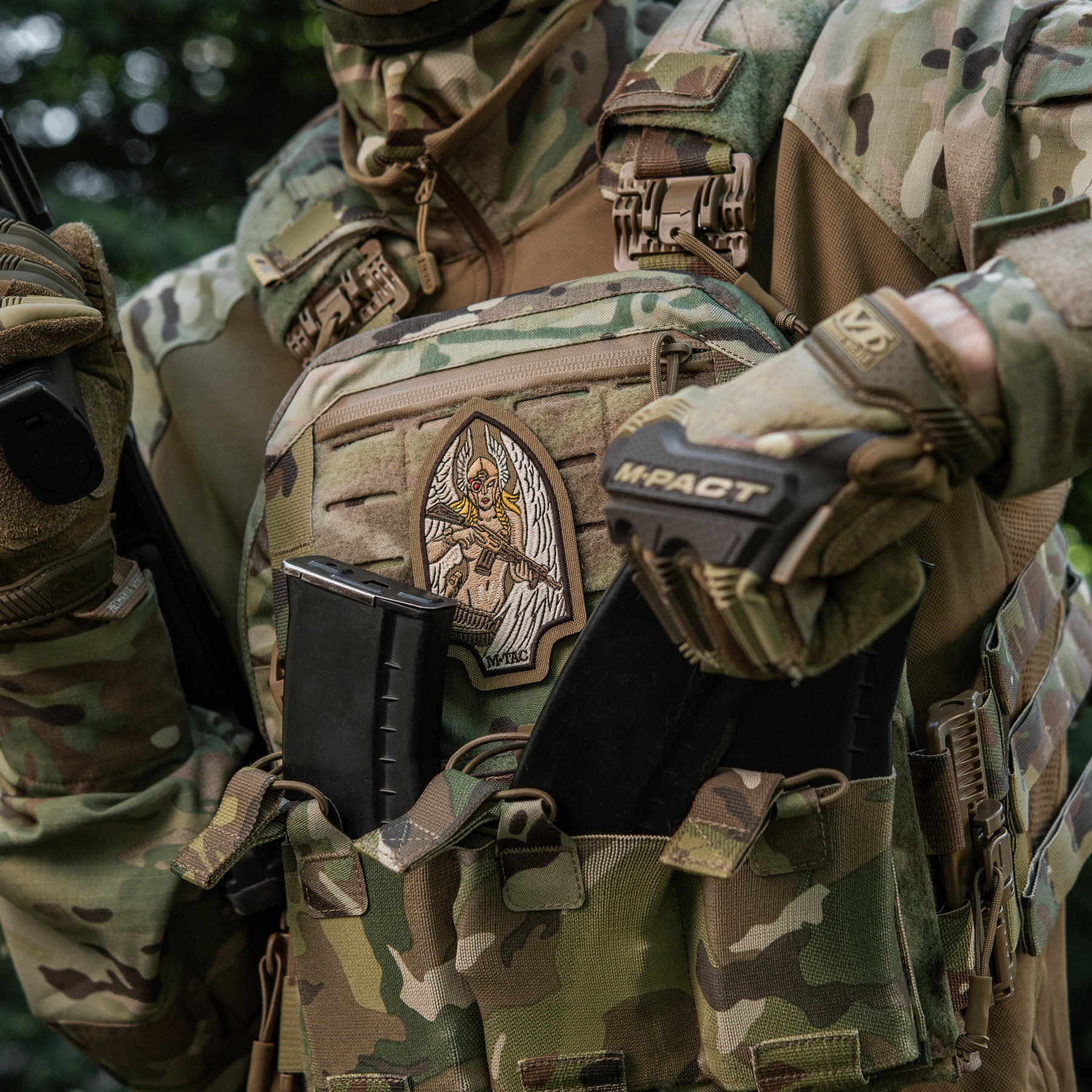 M-Tac нашивка Valkyrie (вышивка) Coyote — 3