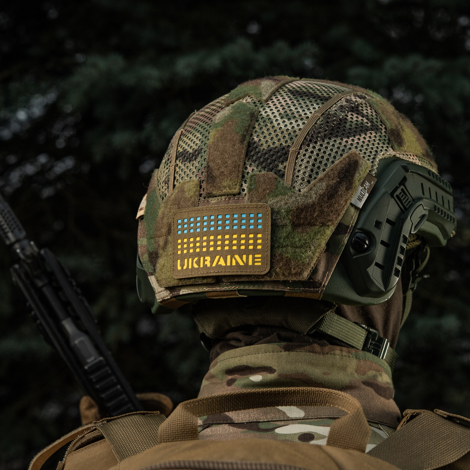 M-Tac нашивка Ukraine Laser Cut Coyote/Yellow/Blue/GID — 15