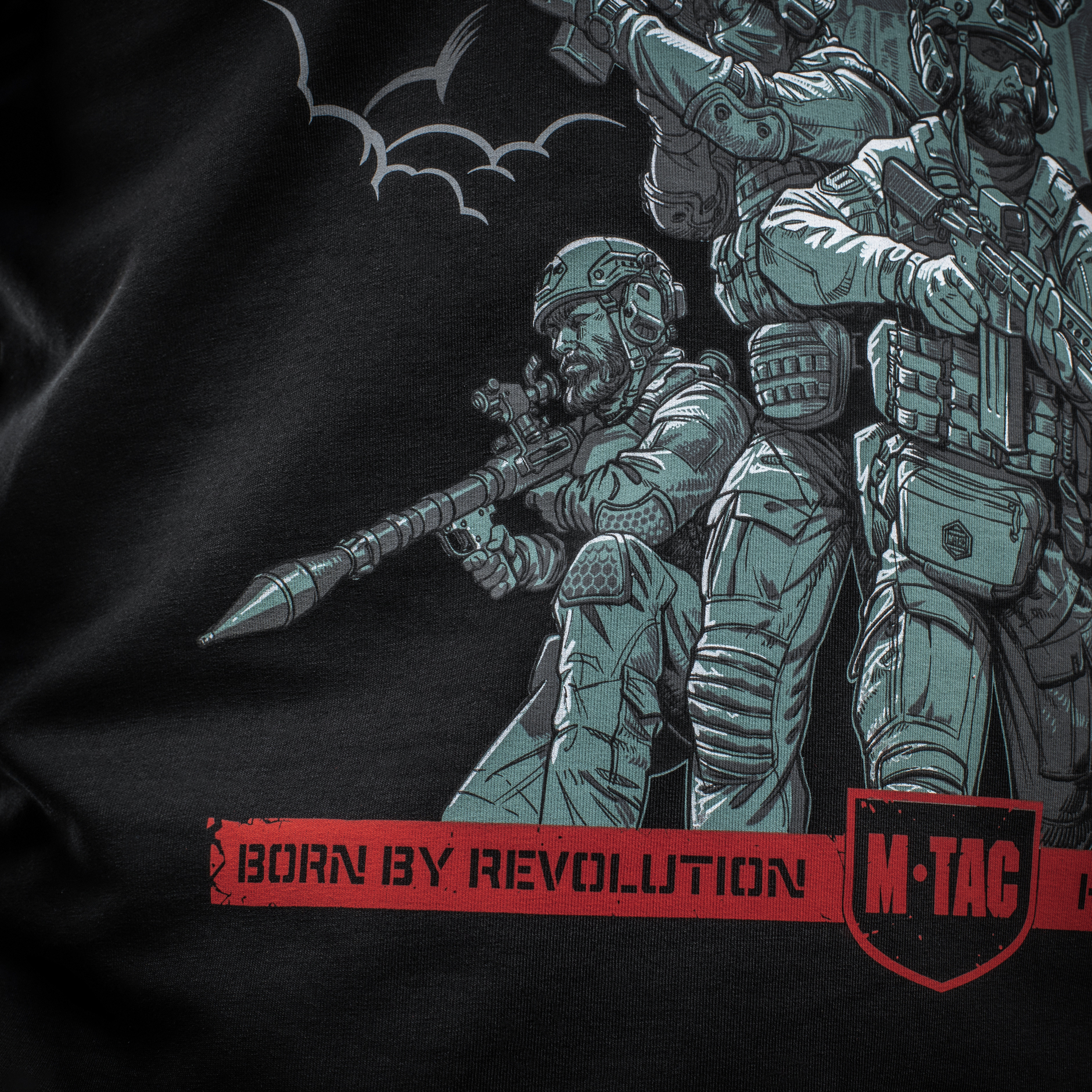 M-Tac кофта Hoodie Freedom Black — 17