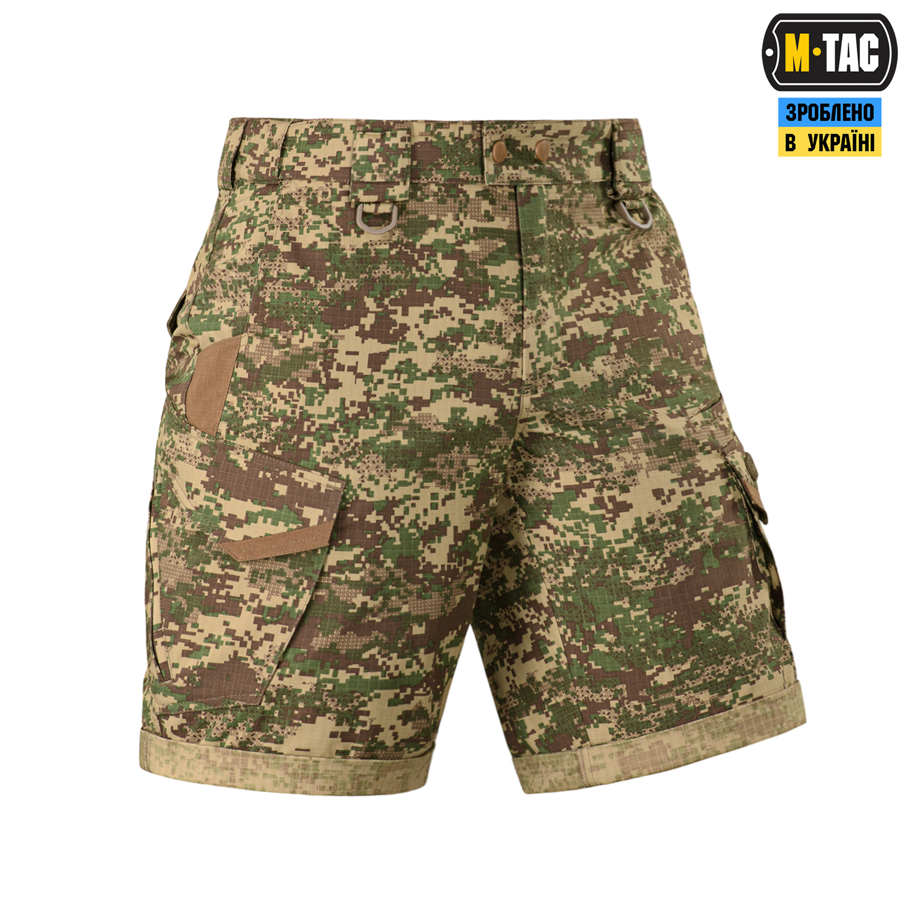 M-Tac шорты Aggressor Gen.II рип-стоп NGU Camo — 4