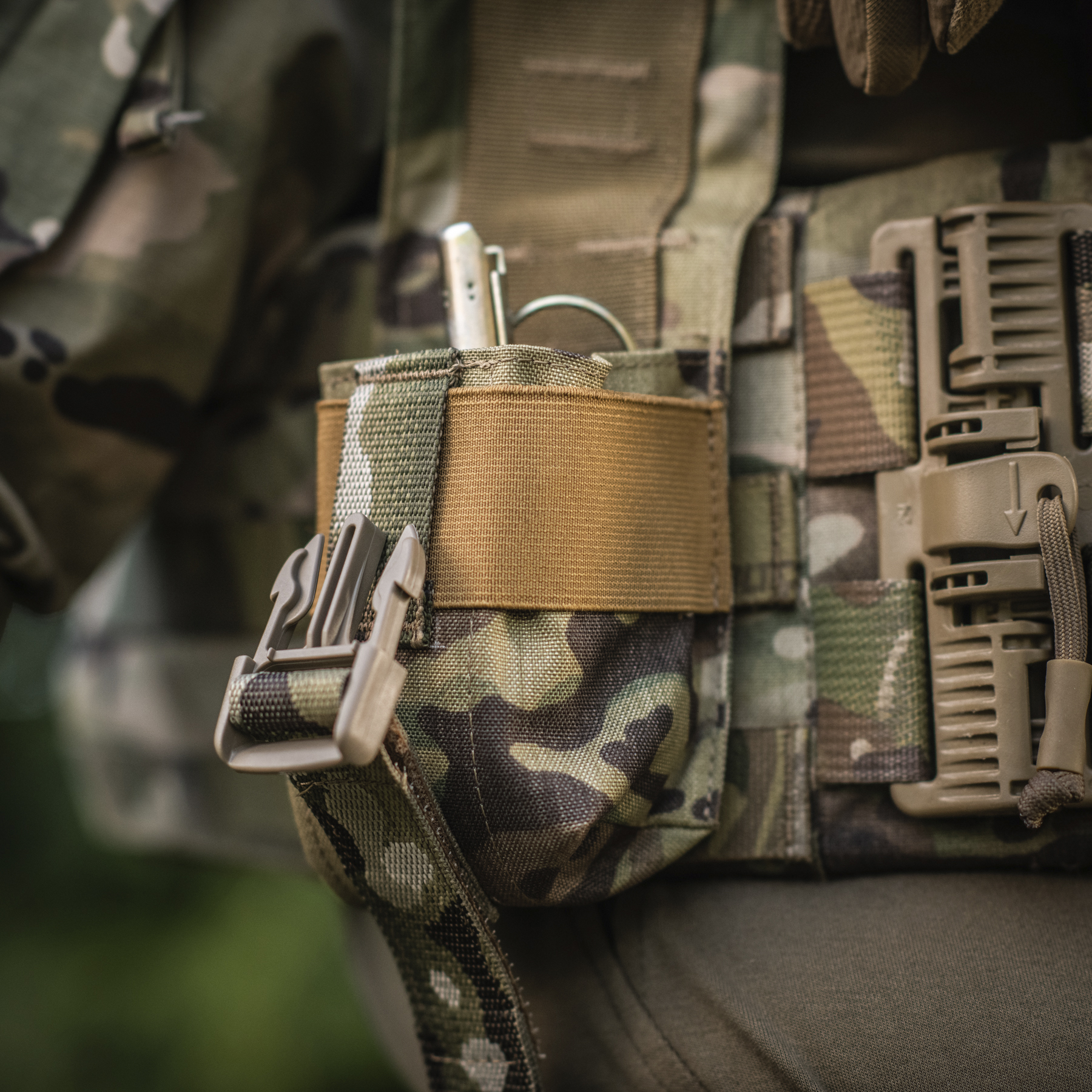 M-Tac подсумок для осколочной гранаты Laser Cut Multicam — 11