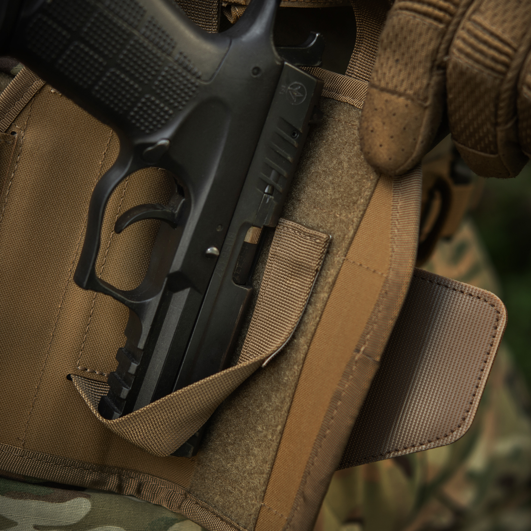 M-Tac кобура универсальная Elite Rights Coyote — 15