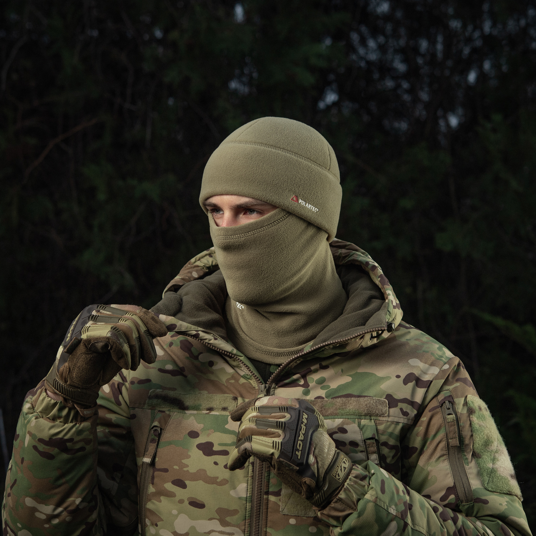M-Tac шапка Watch Cap флис Polartec Tan — 8