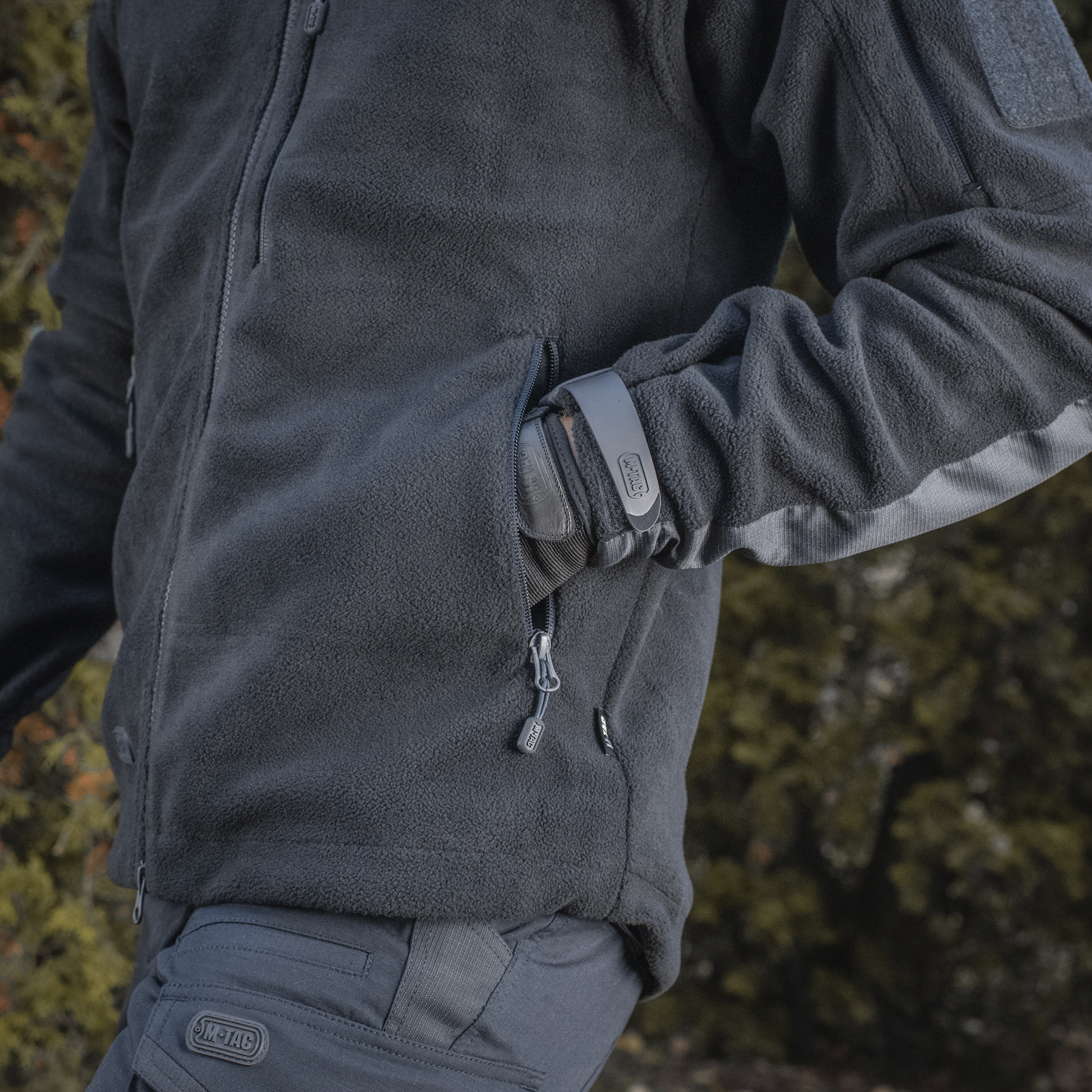 M-Tac куртка Alpha Microfleece Gen.II Dark Navy Blue — 13