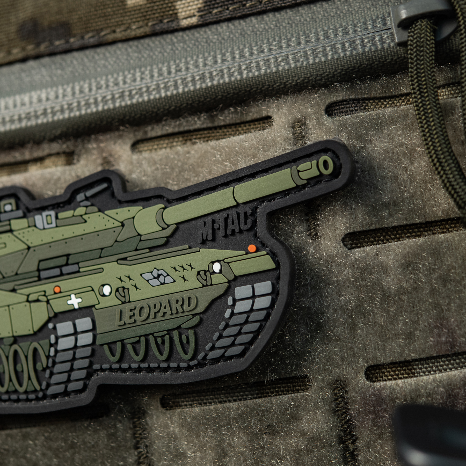 M-Tac нашивка LEOPARD 2 (PVC) Olive — 5