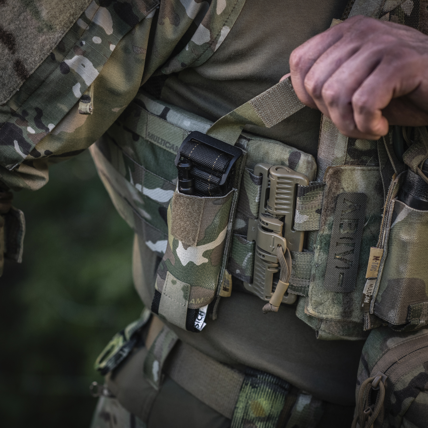 M-Tac подсумок для турникета эластичный на MOLLE Gen.II Multicam — 7