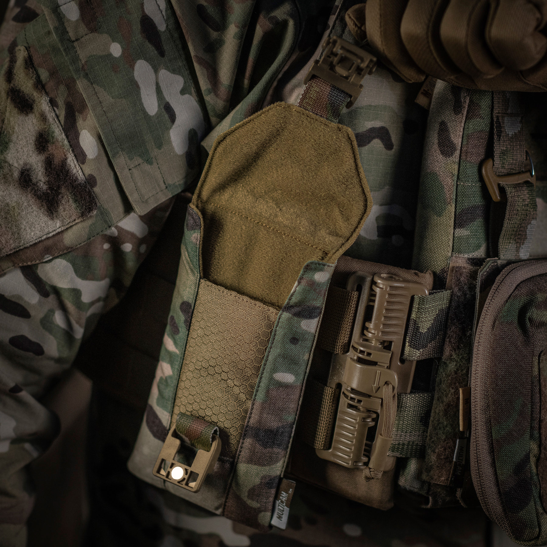 M-Tac подсумок для смартфона Elite Large Hex Multicam/Coyote — 16