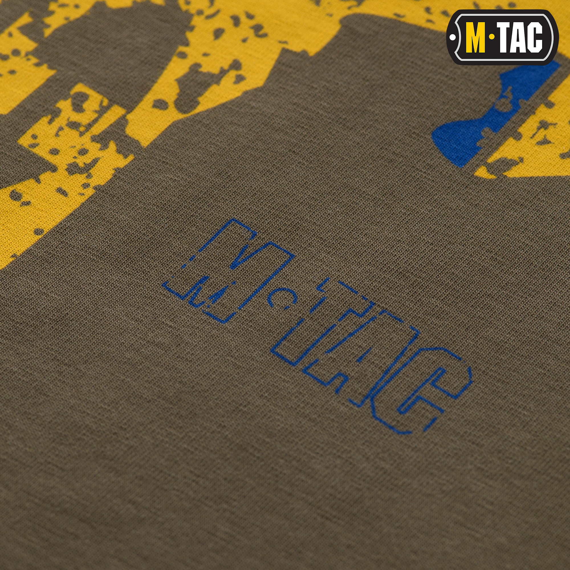 M-Tac футболка Месник Olive/Yellow/Blue — 6