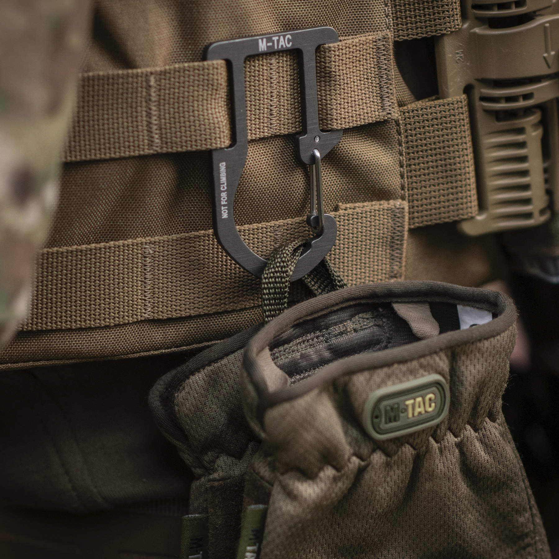 M-Tac карабин алюминиевый на снаряжение Dark Grey — 9