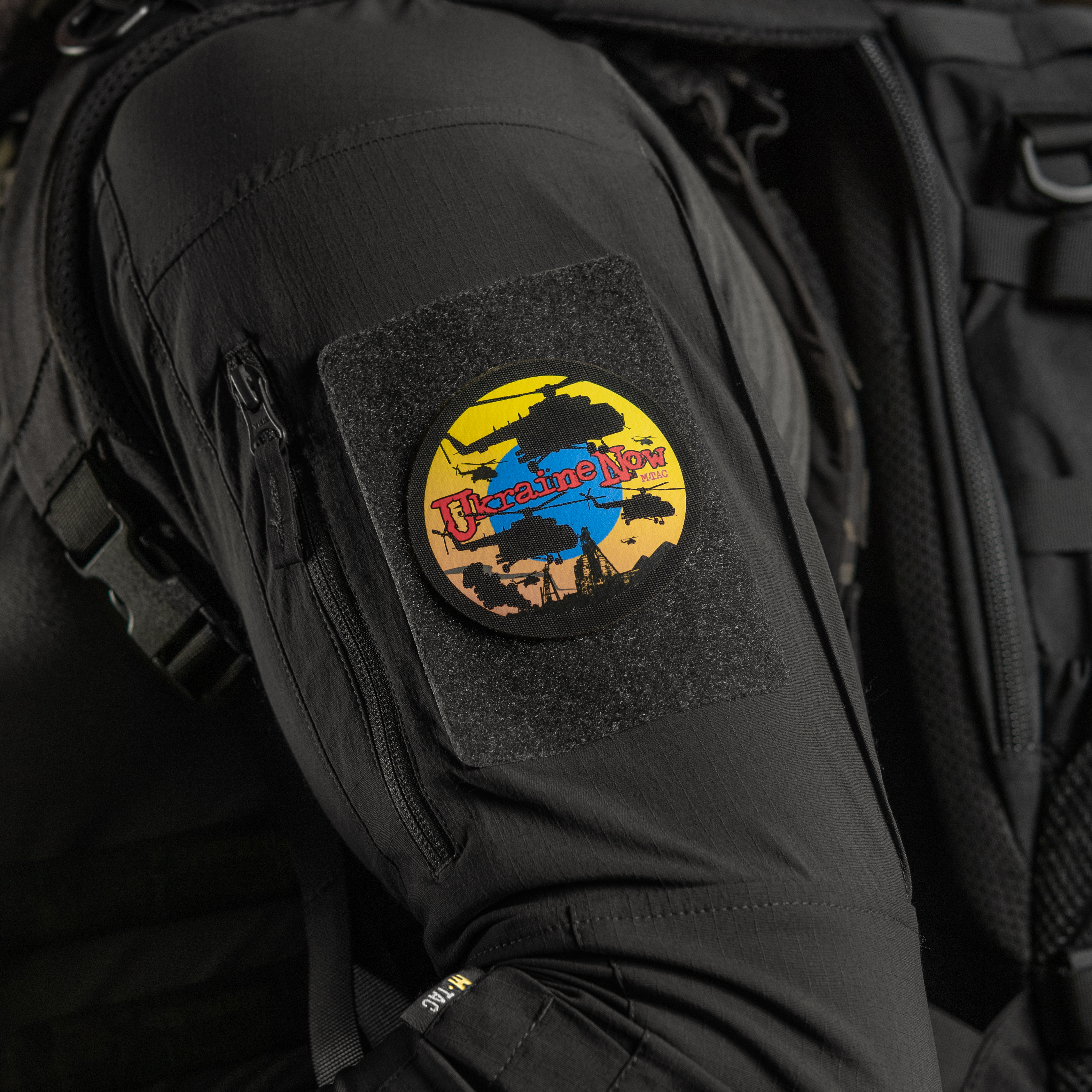 M-Tac нашивка Ukraine Now Black — 6