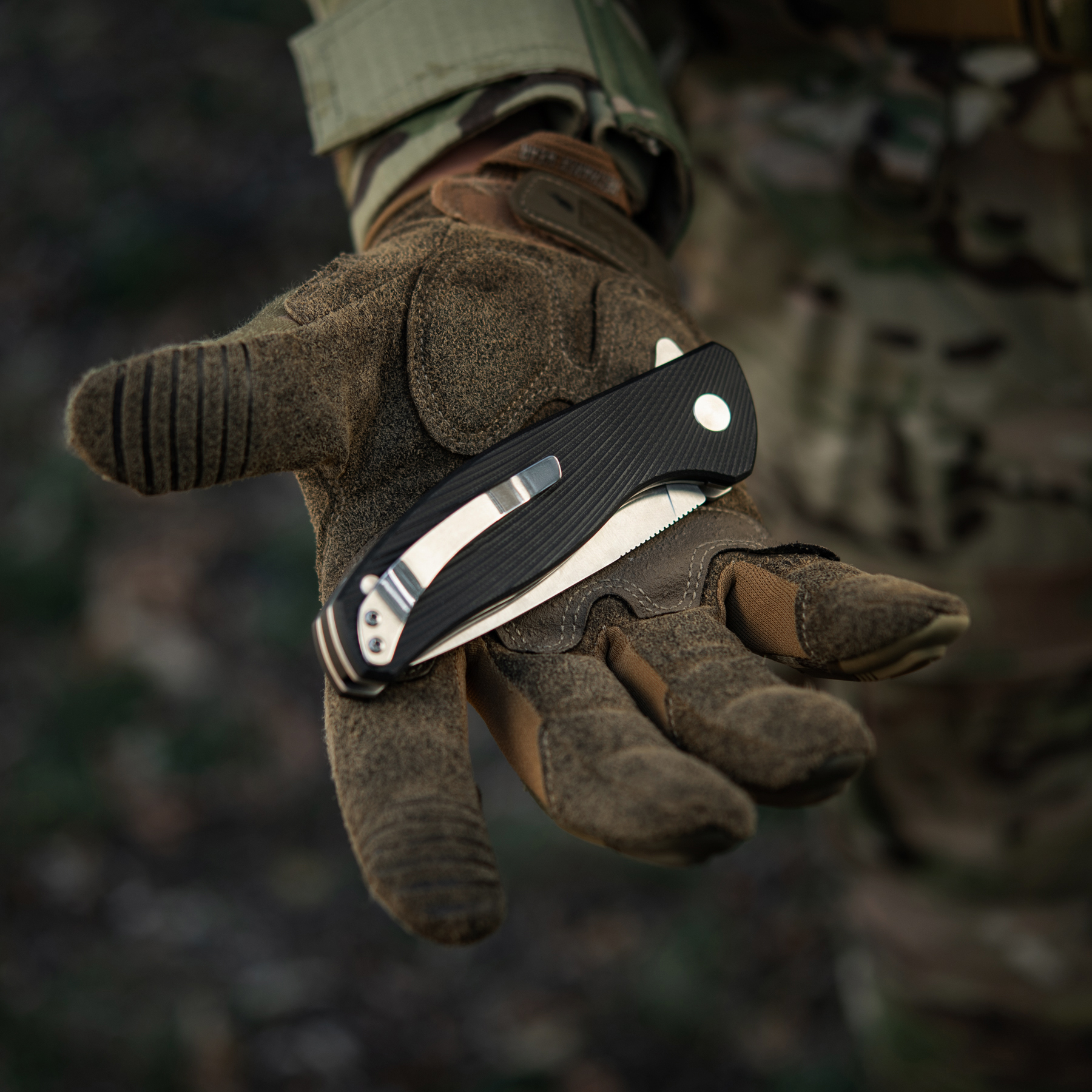 M-Tac нож складной Type 11 Black/Steel — 17