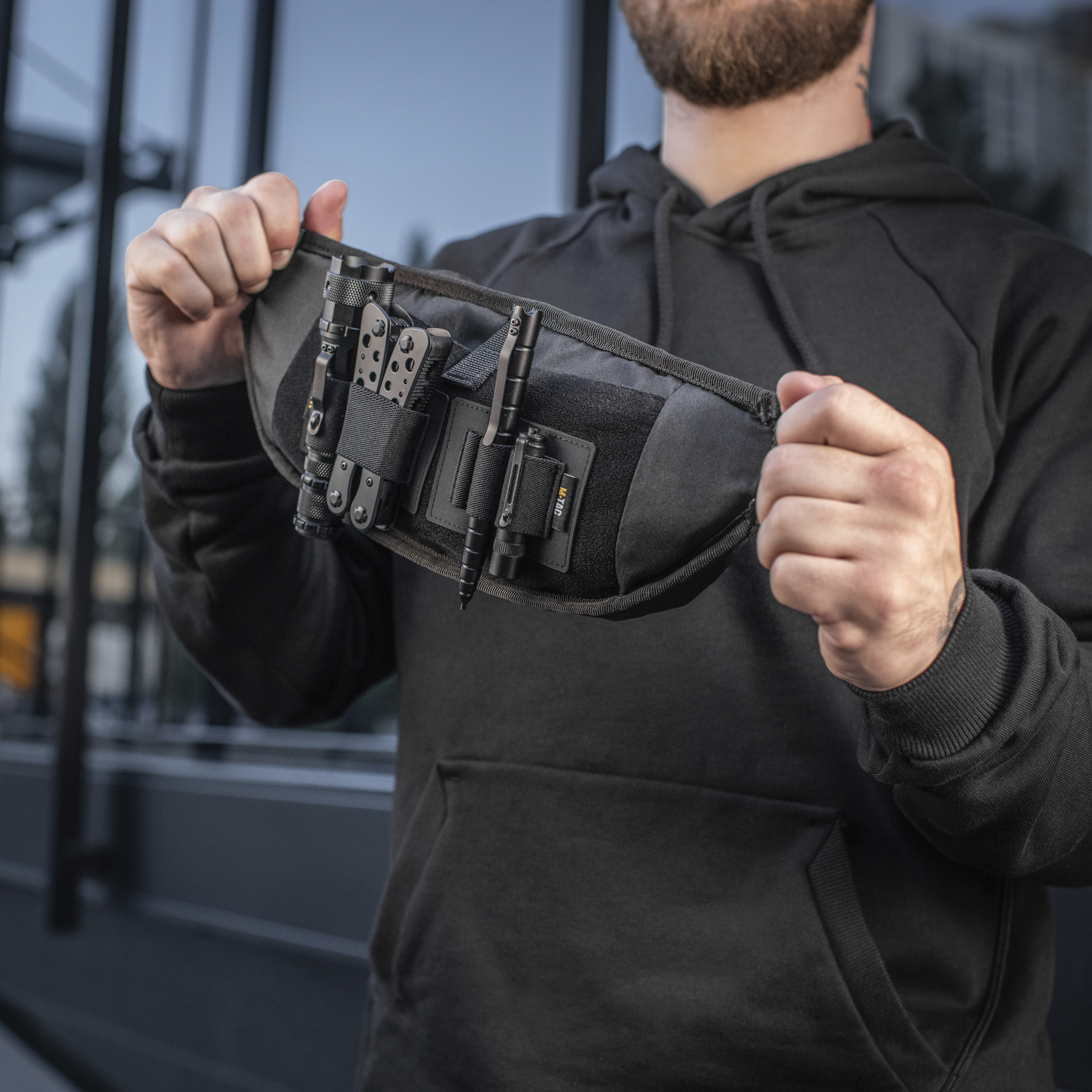 M-Tac сумка Waist Bag Elite Hex Multicam Black/Black — 17