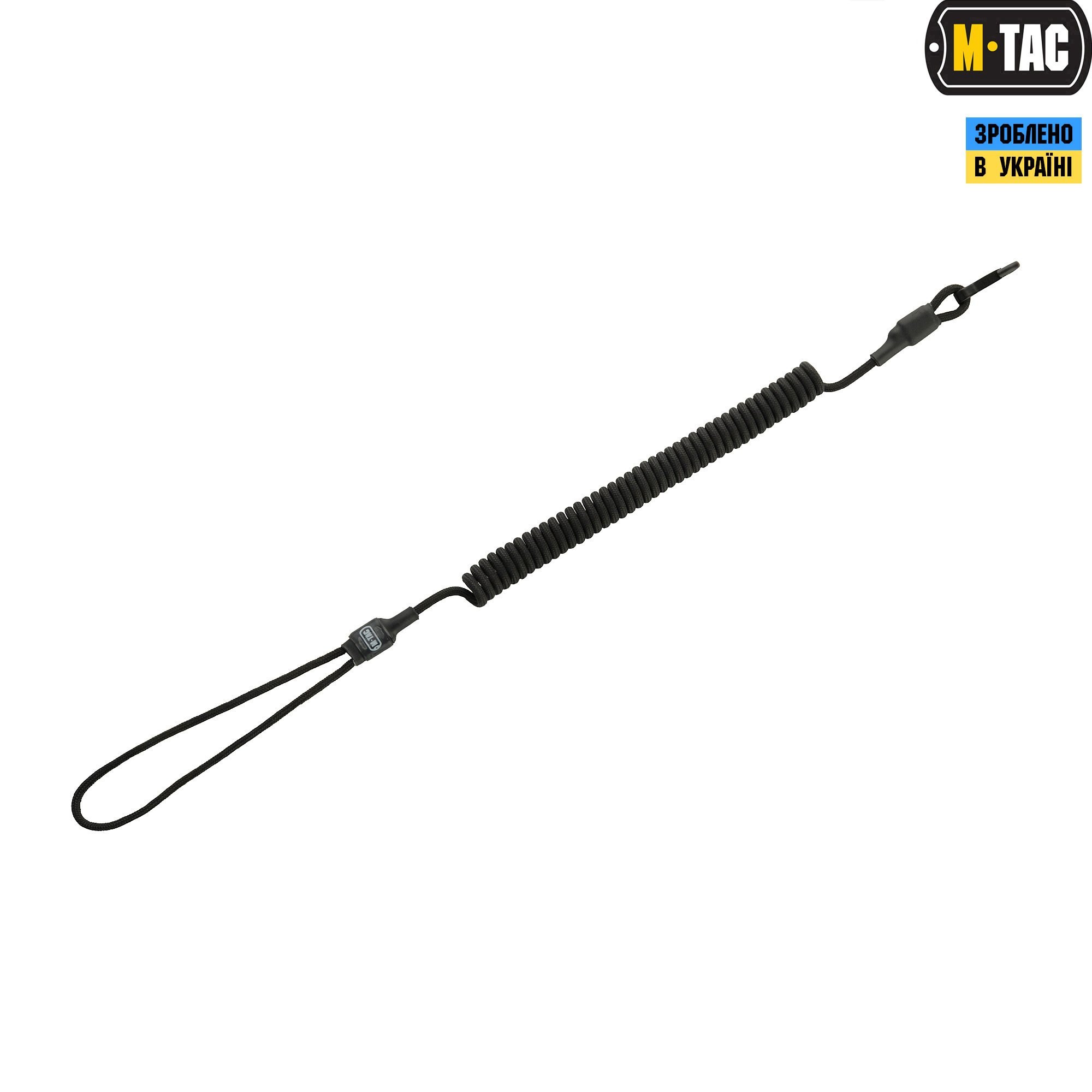 M-Tac шнур страховочный Lite комбинированый черный — 2