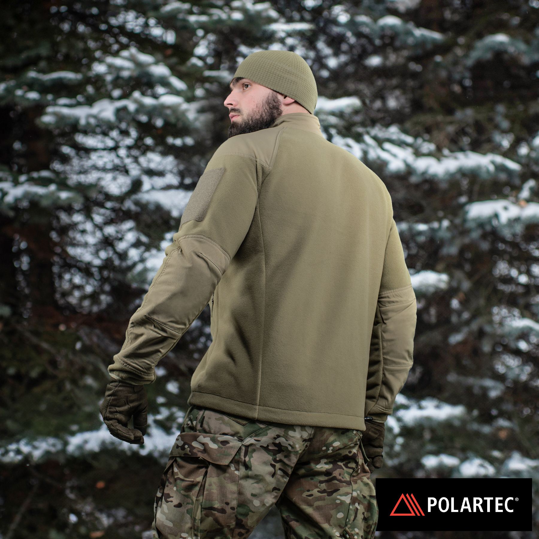 M-Tac куртка Combat Fleece Polartec Jacket Tan — 10