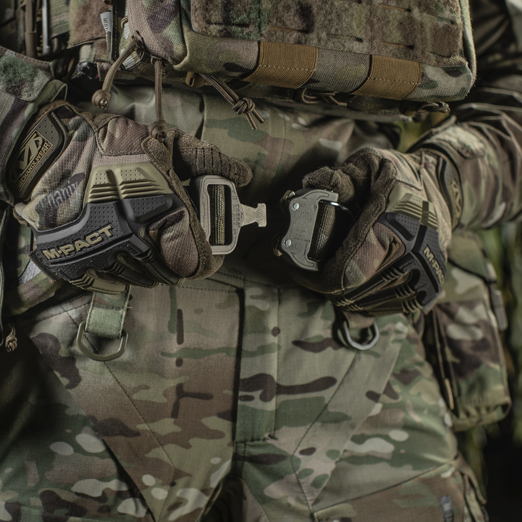 M-Tac пояс тактический War Belt Tiger D-Ring Cobra Multicam — 9